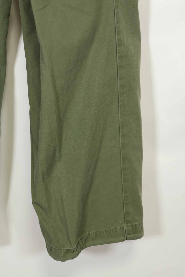 推定1967年契約 3rd Model ノンリップストップ ジャングルファティーグ パンツ 中古品