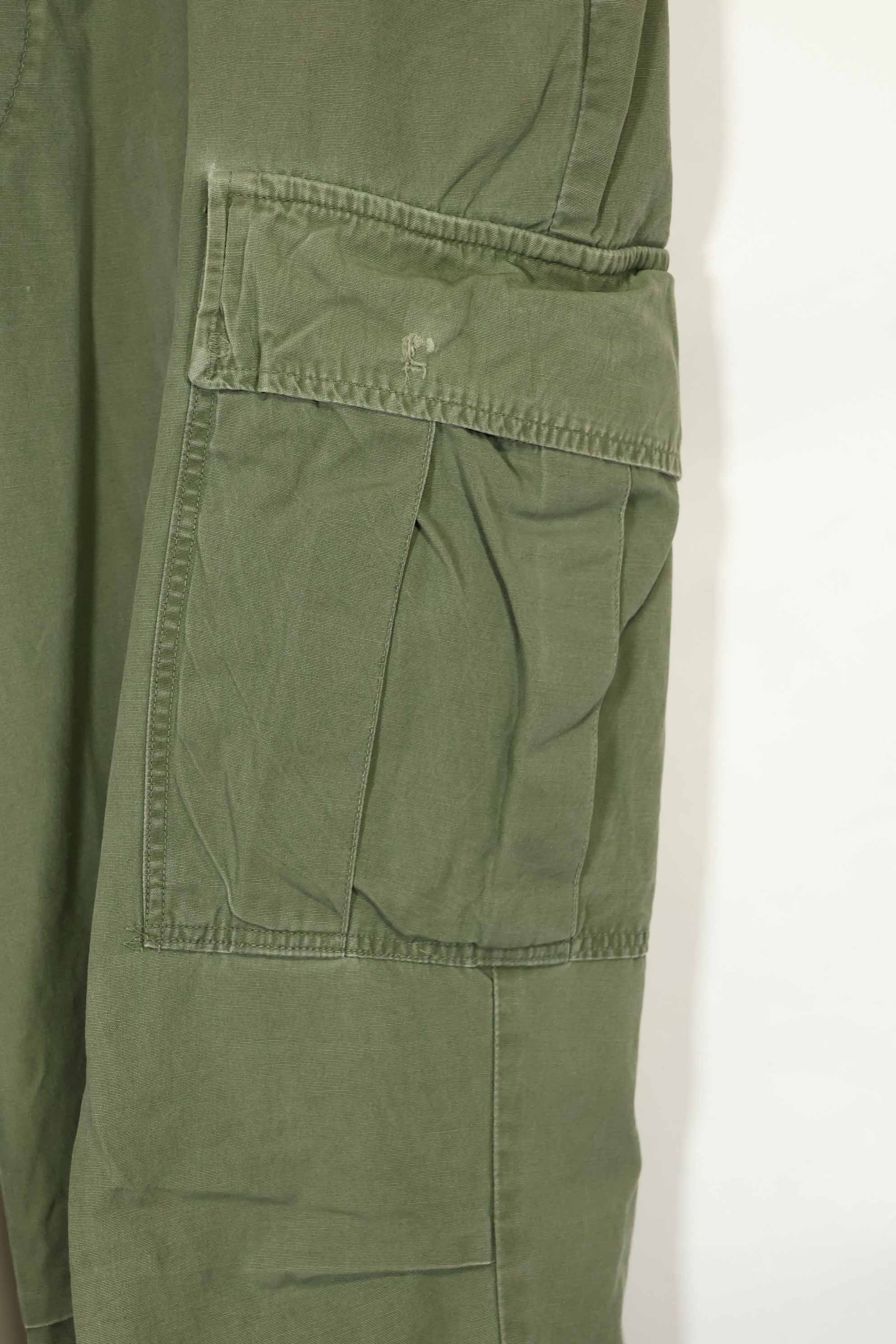 推定1967年契約 3rd Model ノンリップストップ ジャングルファティーグ パンツ 中古品