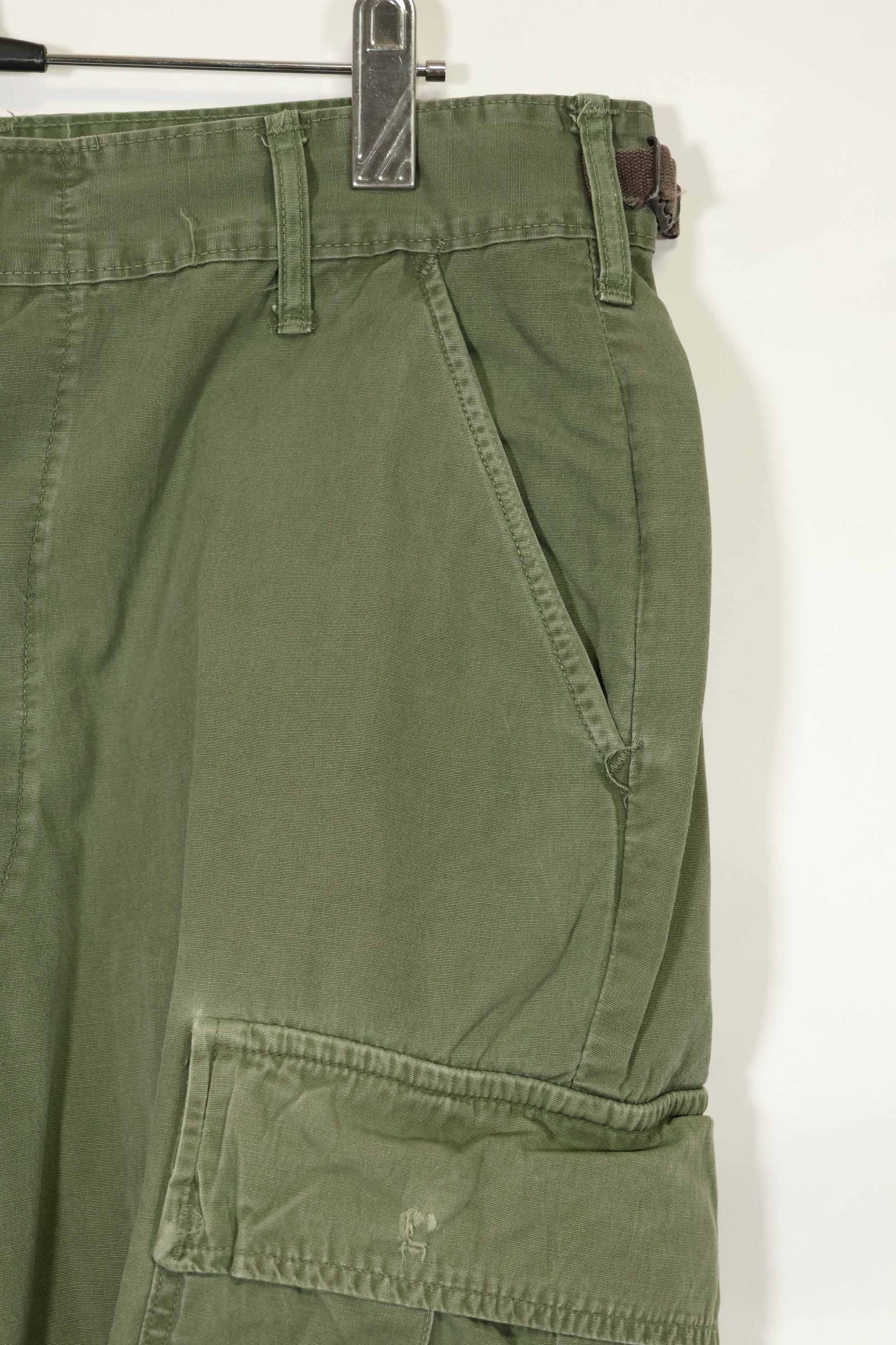 推定1967年契約 3rd Model ノンリップストップ ジャングルファティーグ パンツ 中古品