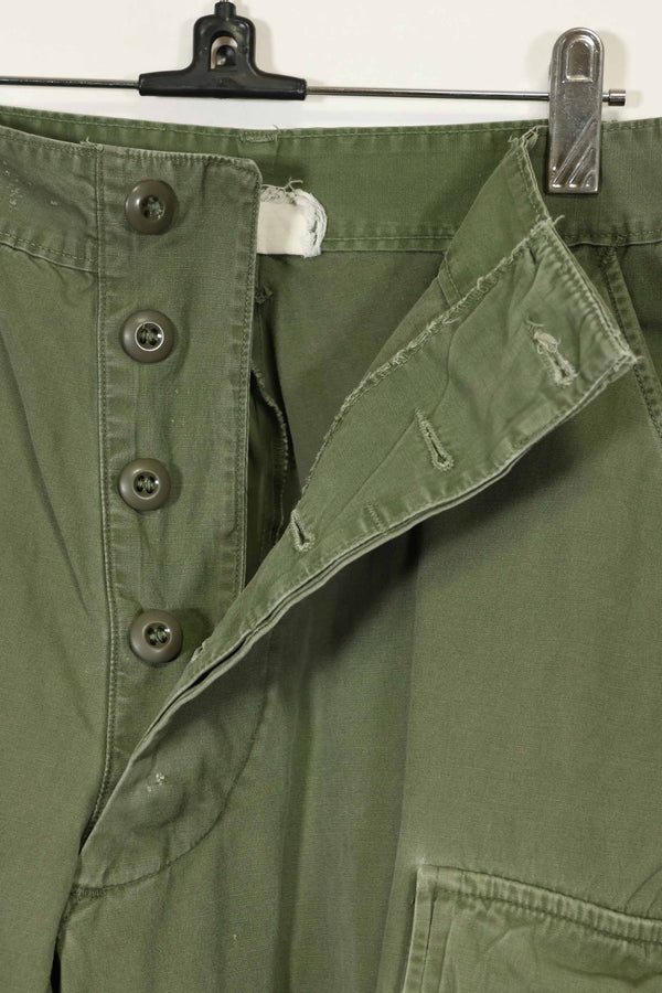 推定1967年契約 3rd Model ノンリップストップ ジャングルファティーグ パンツ 中古品