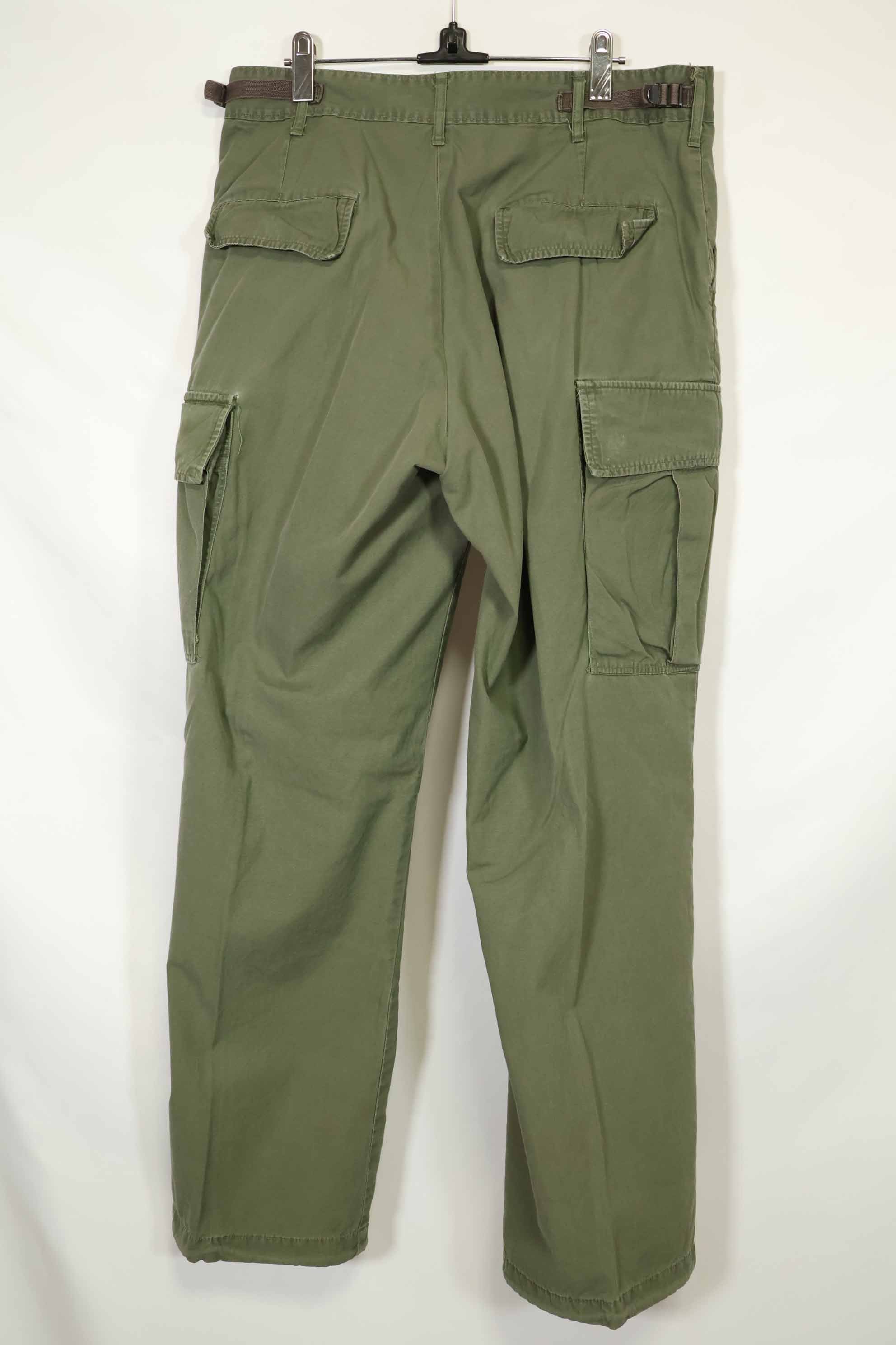 推定1967年契約 3rd Model ノンリップストップ ジャングルファティーグ パンツ 中古品