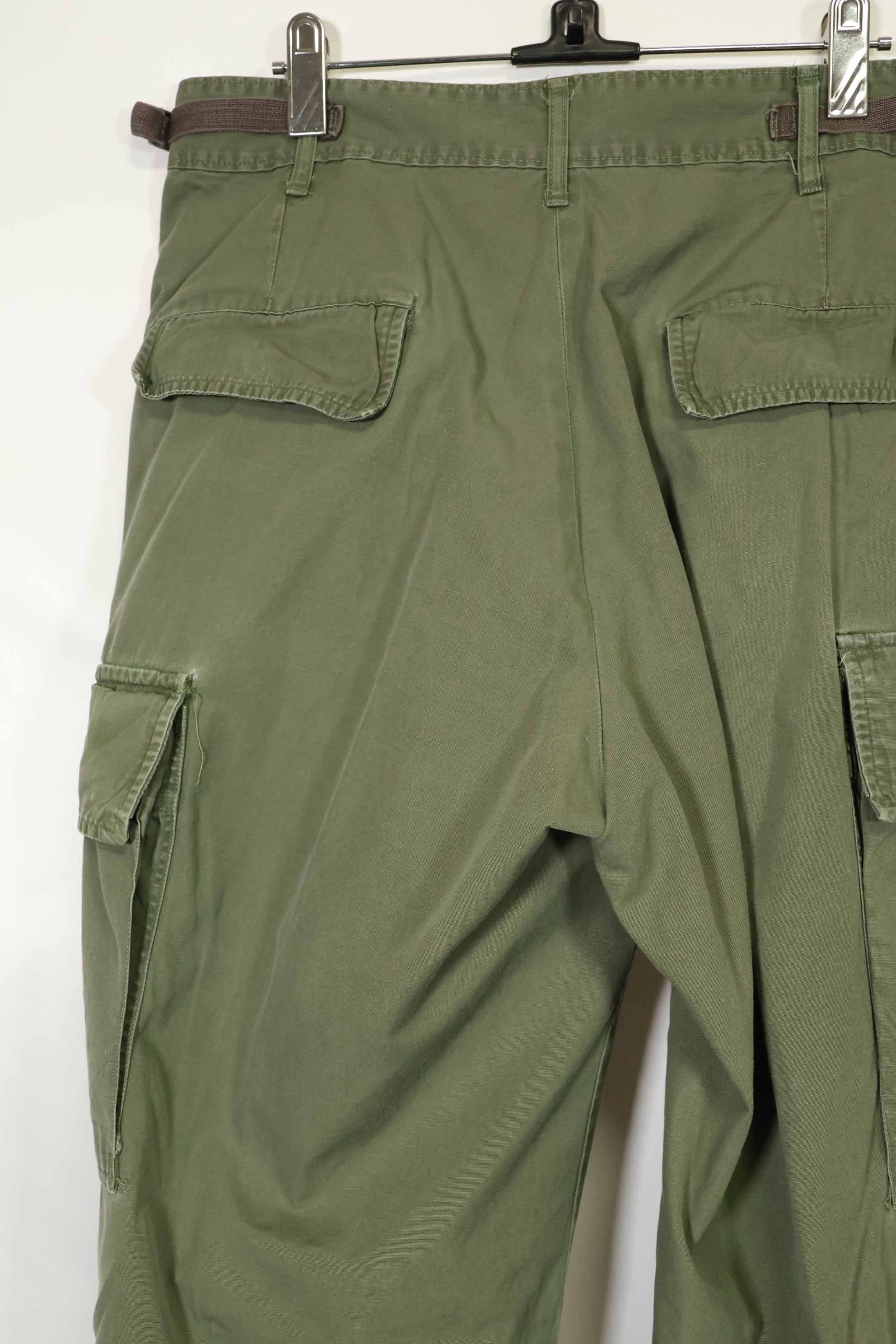 推定1967年契約 3rd Model ノンリップストップ ジャングルファティーグ パンツ 中古品