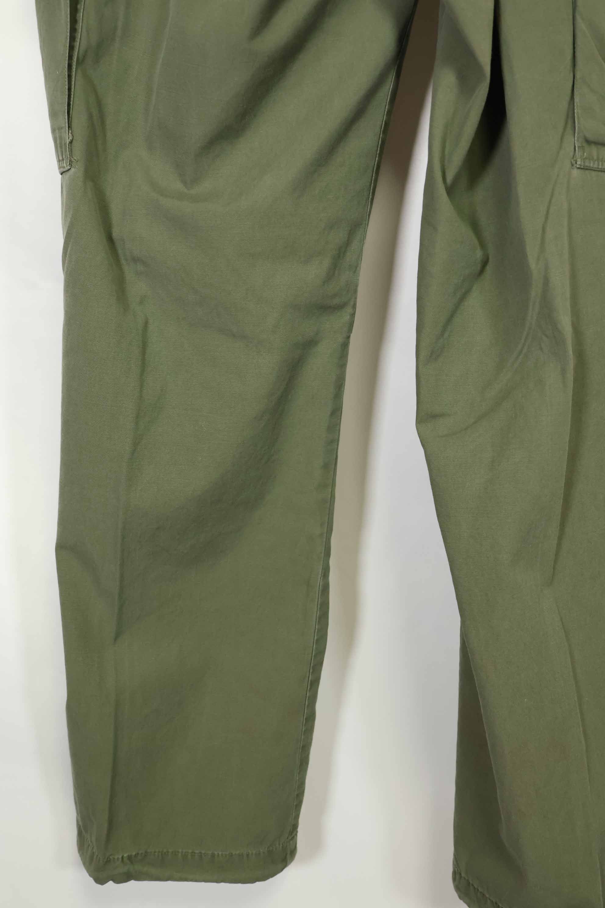 推定1967年契約 3rd Model ノンリップストップ ジャングルファティーグ パンツ 中古品