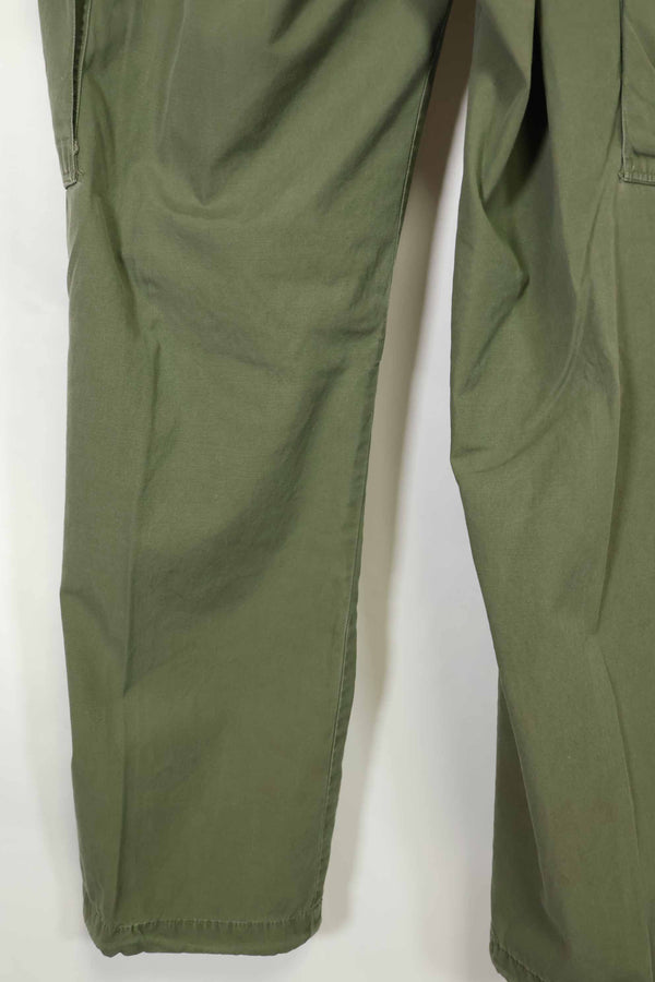 推定1967年契約 3rd Model ノンリップストップ ジャングルファティーグ パンツ 中古品