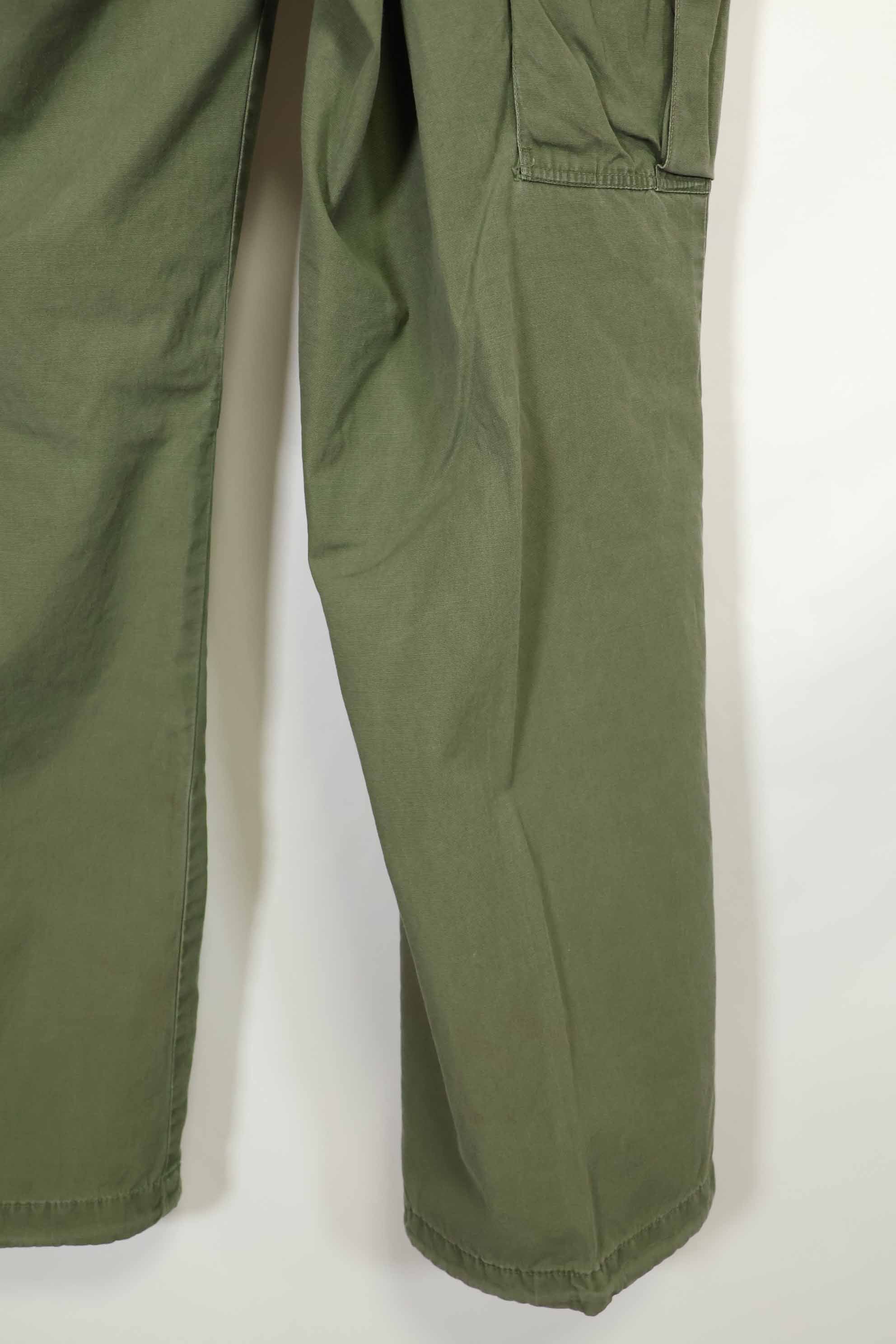 推定1967年契約 3rd Model ノンリップストップ ジャングルファティーグ パンツ 中古品