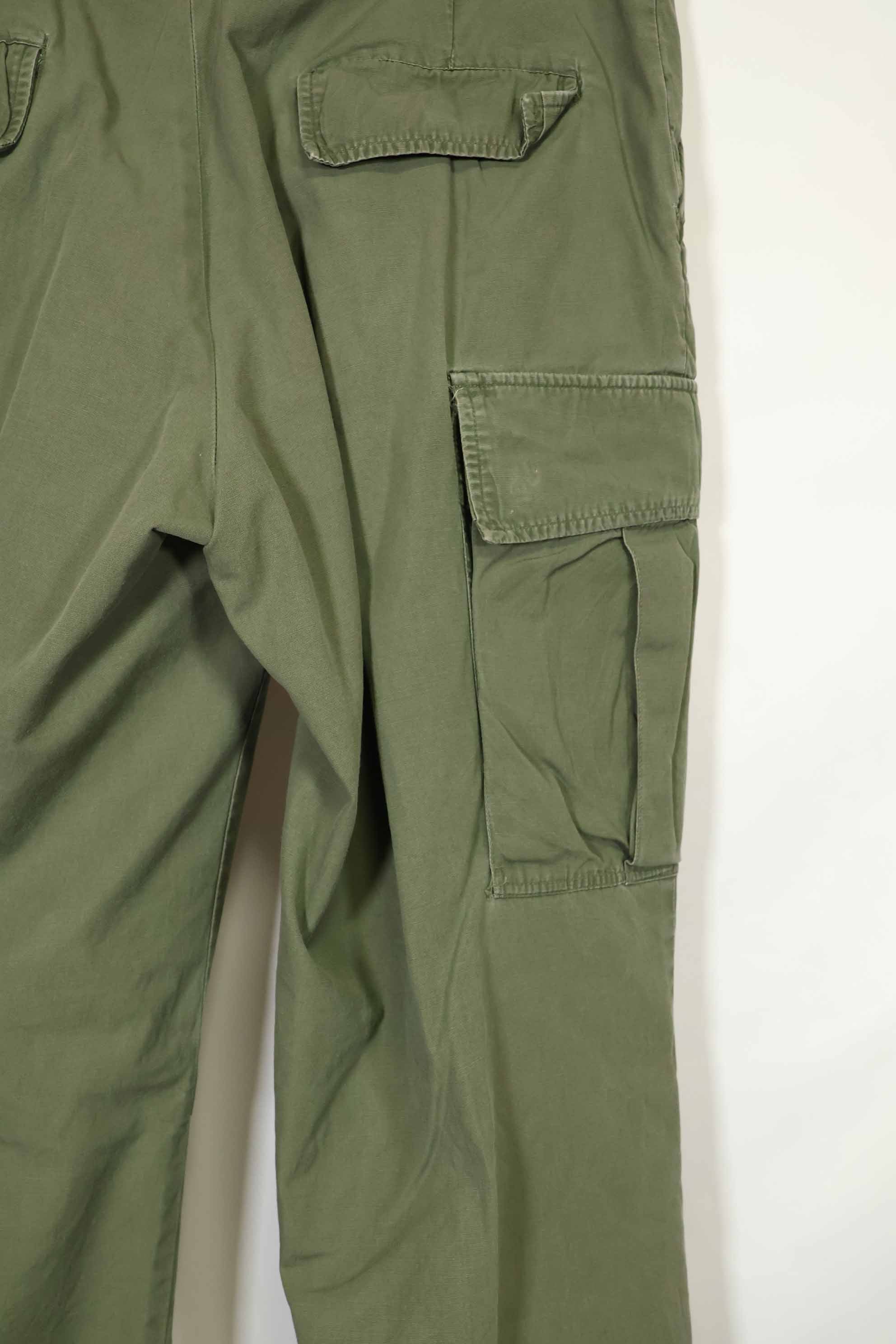 推定1967年契約 3rd Model ノンリップストップ ジャングルファティーグ パンツ 中古品
