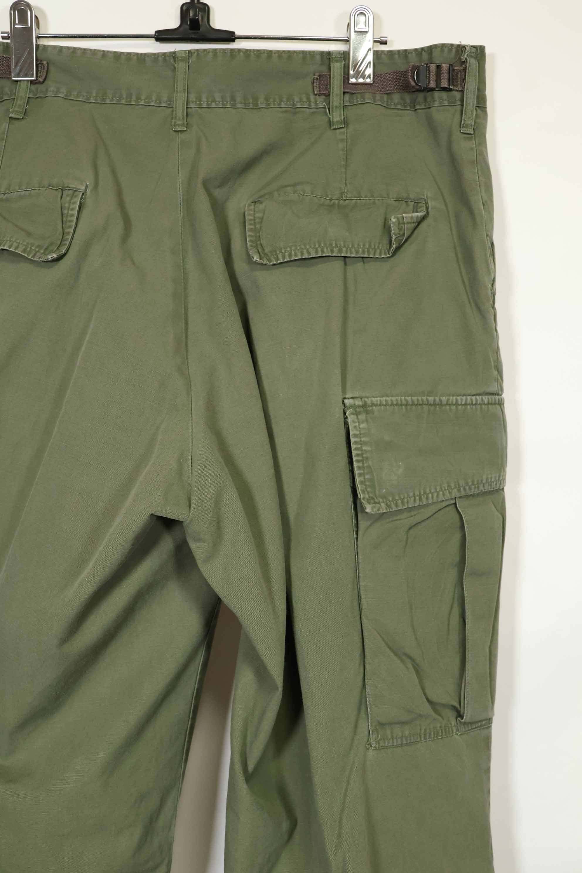 推定1967年契約 3rd Model ノンリップストップ ジャングルファティーグ パンツ 中古品