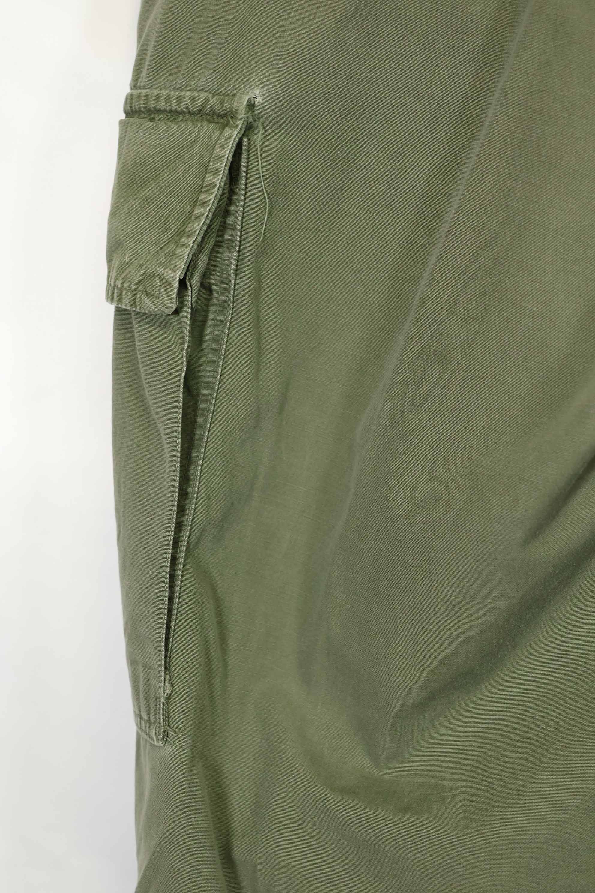 推定1967年契約 3rd Model ノンリップストップ ジャングルファティーグ パンツ 中古品