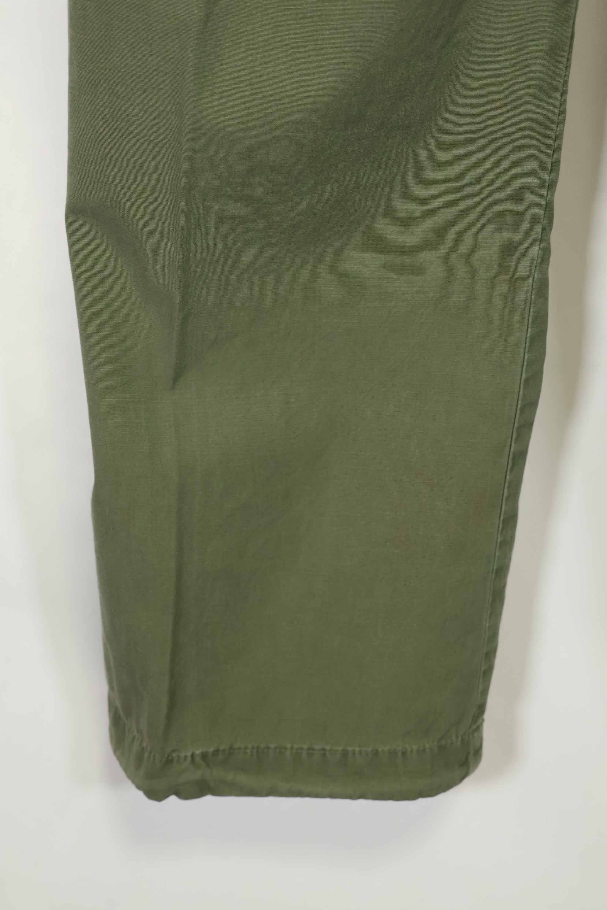 推定1967年契約 3rd Model ノンリップストップ ジャングルファティーグ パンツ 中古品