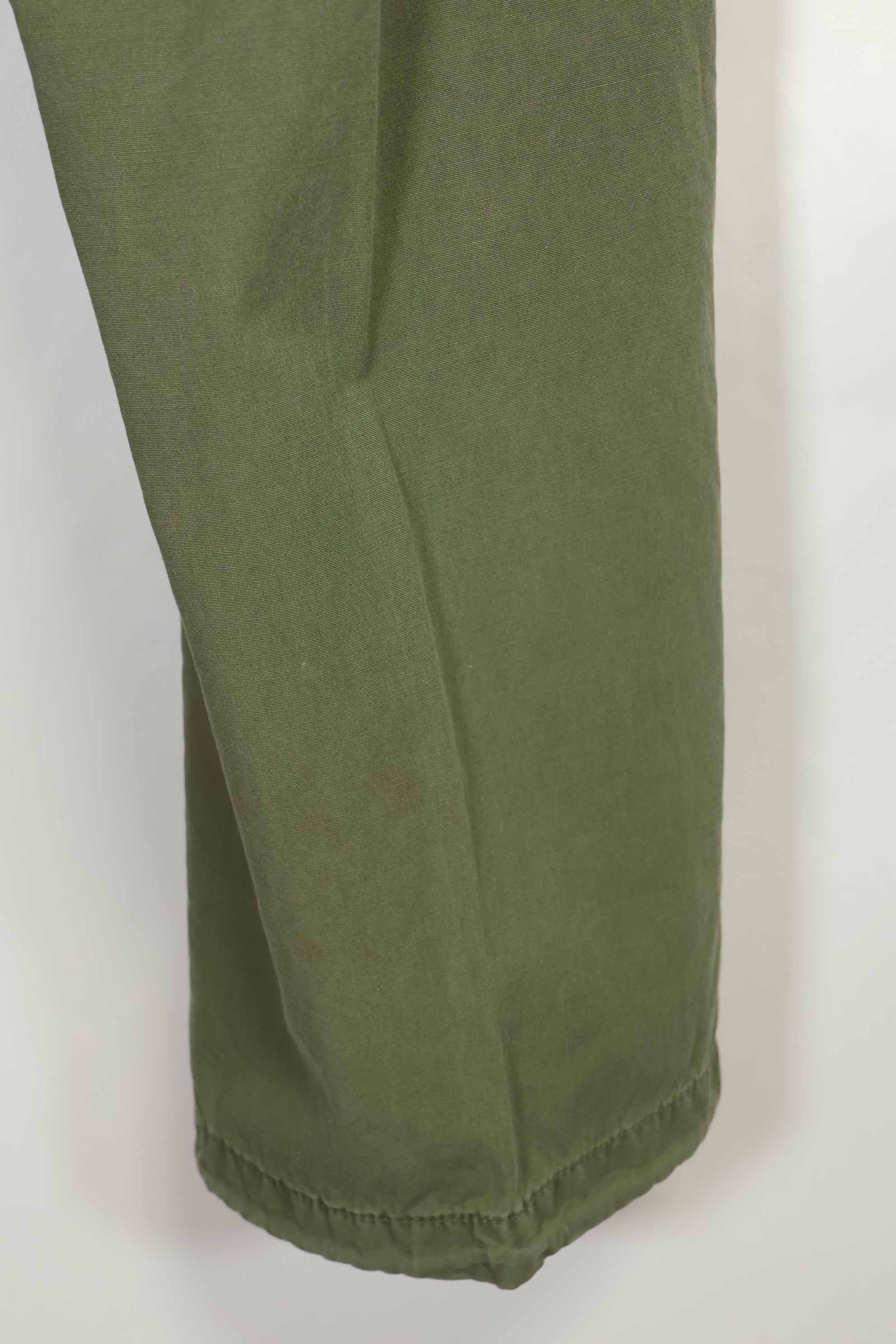 推定1967年契約 3rd Model ノンリップストップ ジャングルファティーグ パンツ 中古品