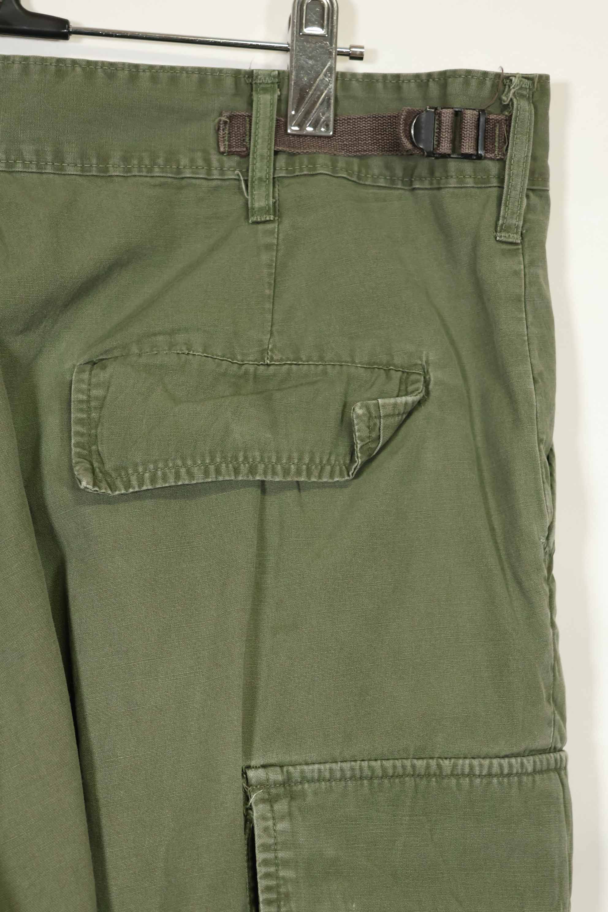 推定1967年契約 3rd Model ノンリップストップ ジャングルファティーグ パンツ 中古品
