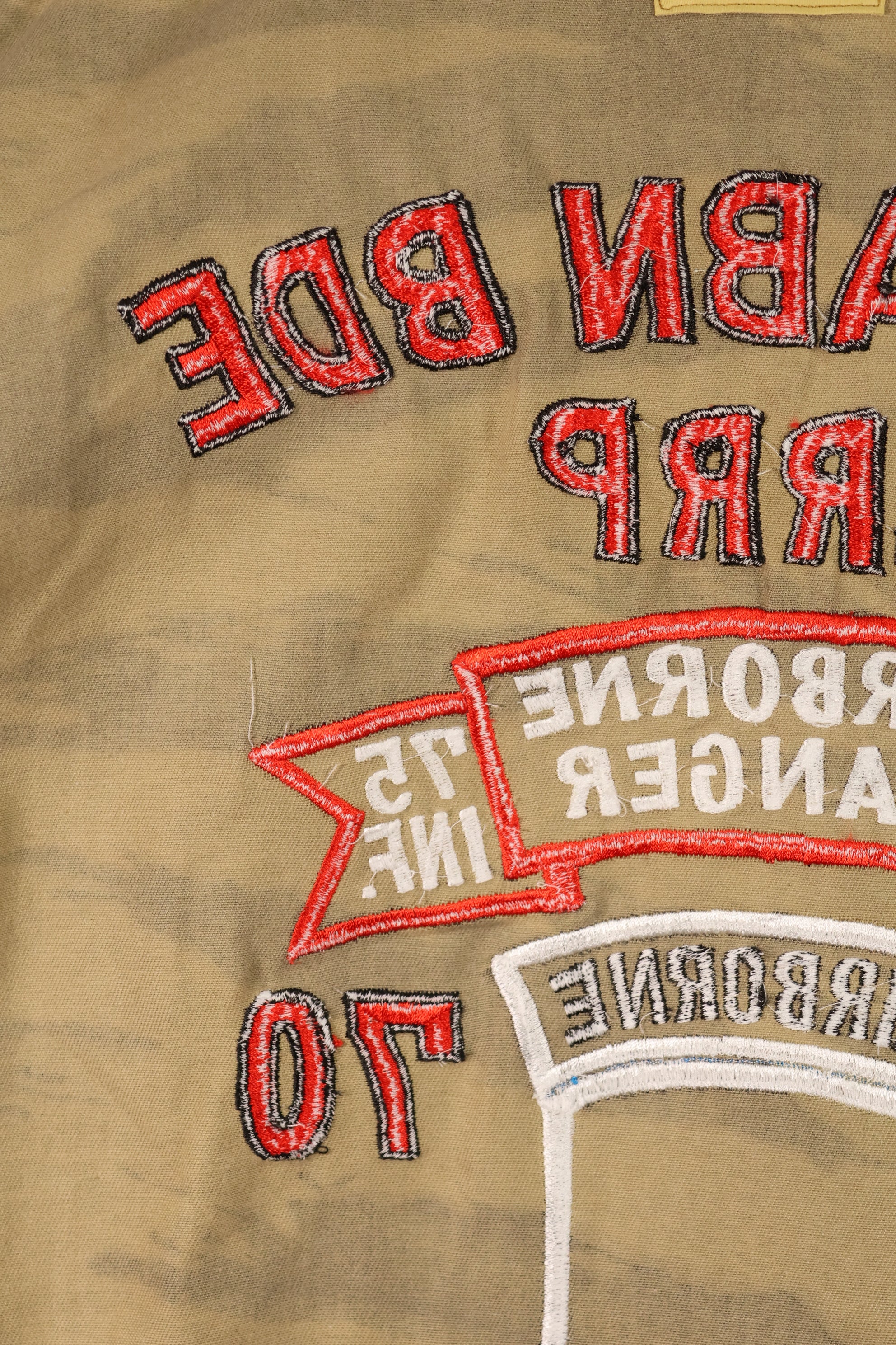 【限定生産品】レプリカ 沖縄 Mugi's 刺繍 MILITARIA 1911 ゴールドタイガー2nd Modeジャケット ツアージャケット