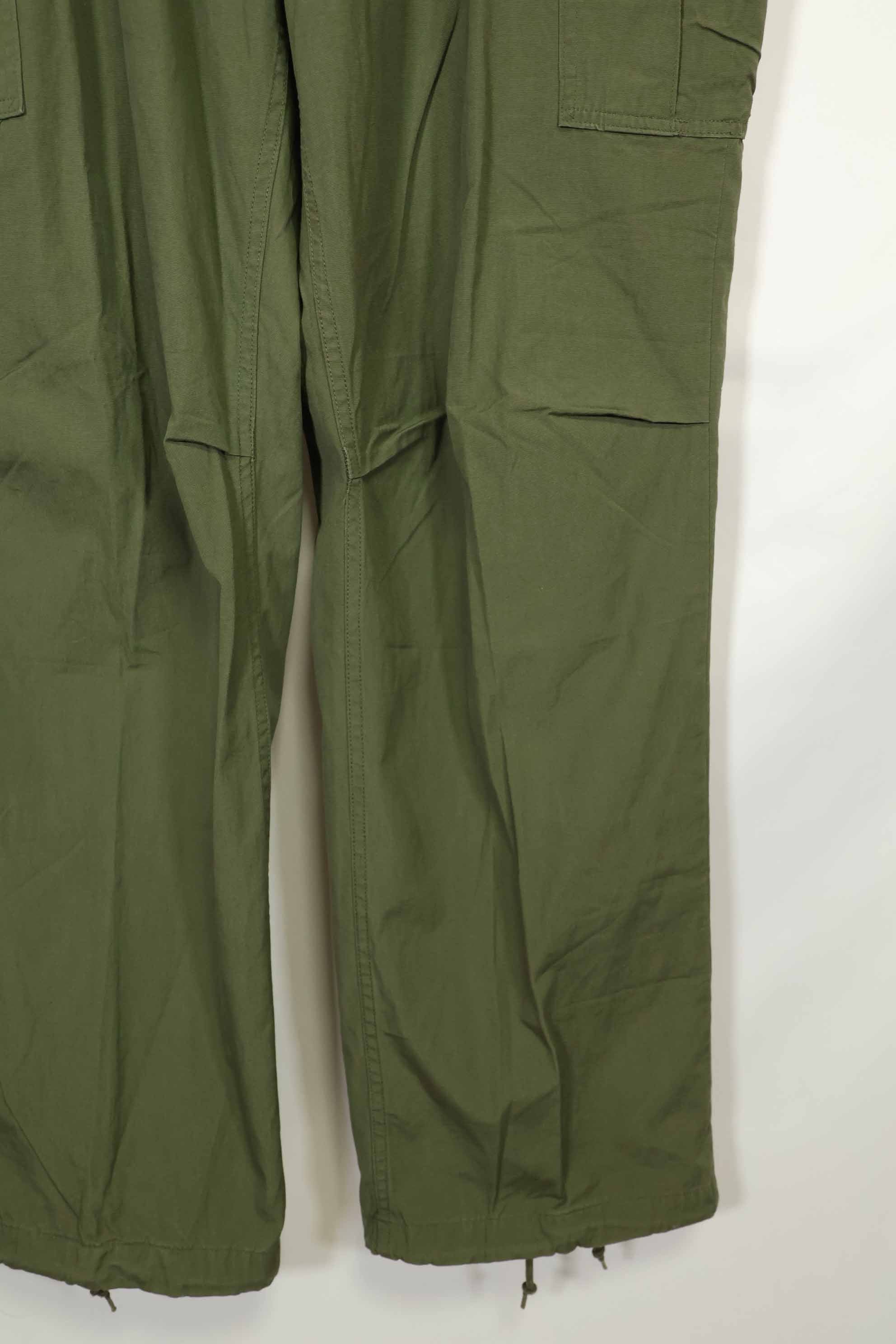 1967年契約 3rd Model ノンリップストップ ジャングルファティーグ パンツ L-L 中古品