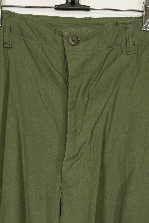 1967年契約 3rd Model ノンリップストップ ジャングルファティーグ パンツ L-L 中古品