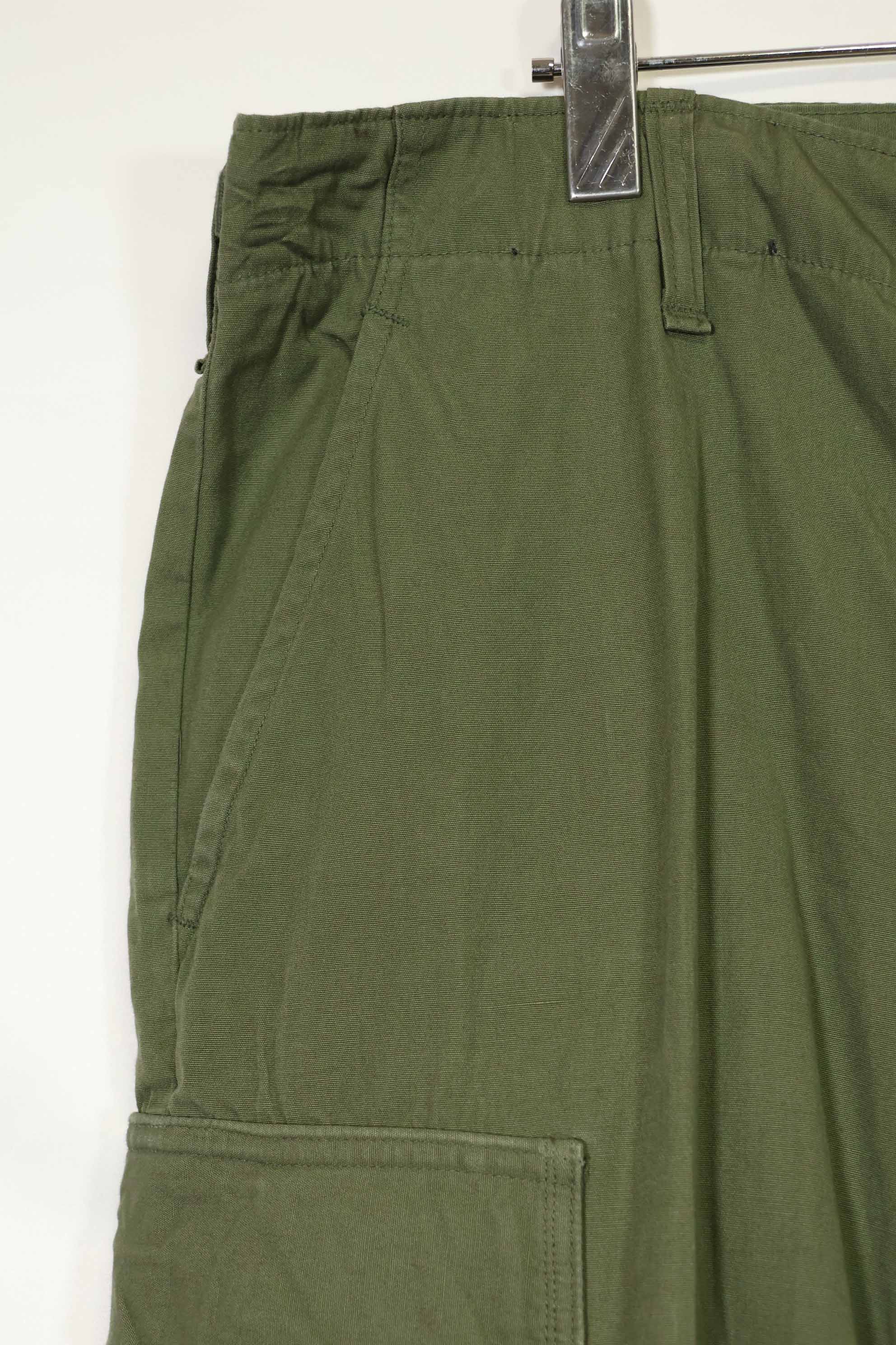 1967年契約 3rd Model ノンリップストップ ジャングルファティーグ パンツ L-L 中古品