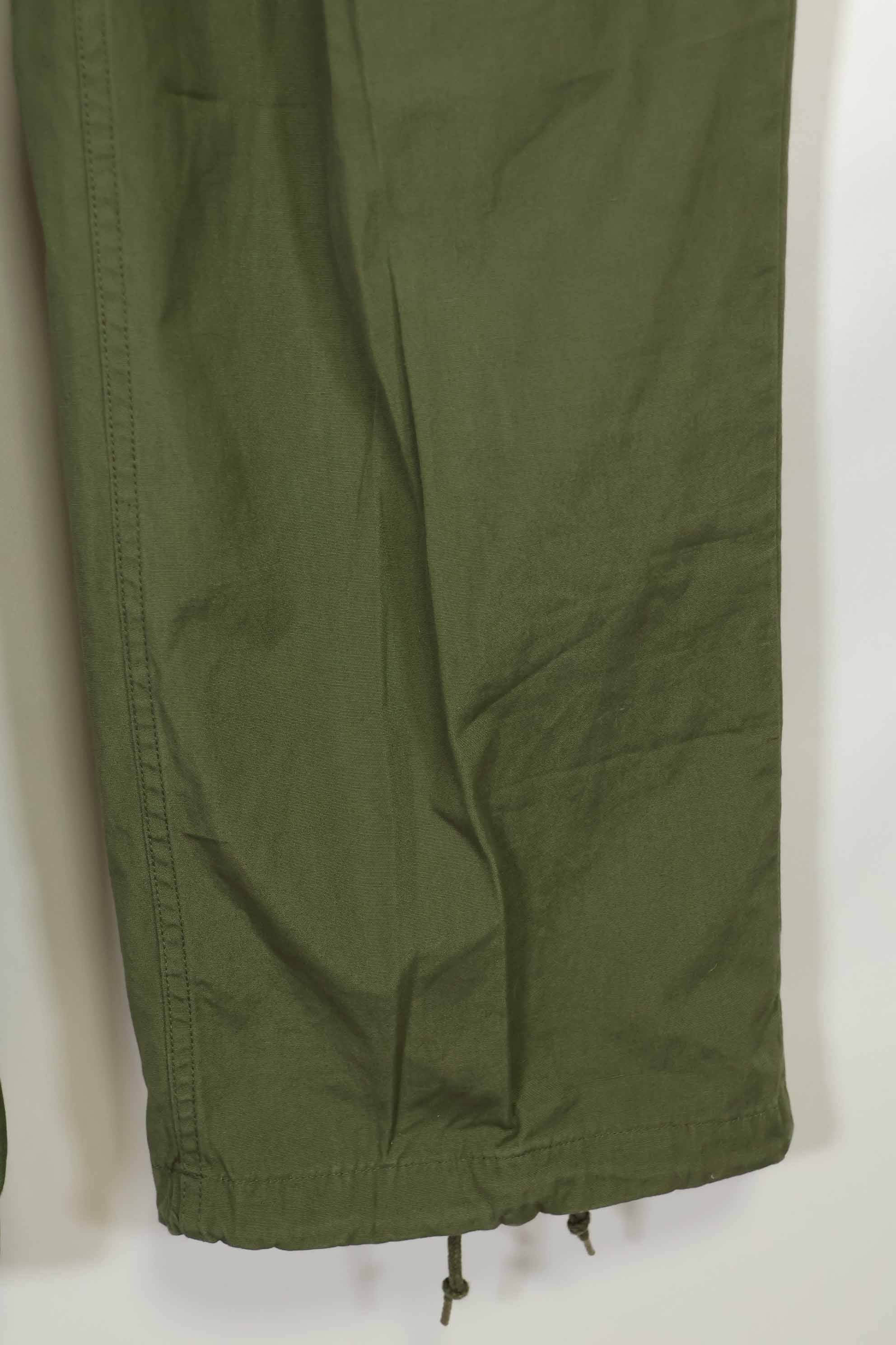 1967年契約 3rd Model ノンリップストップ ジャングルファティーグ パンツ L-L 中古品