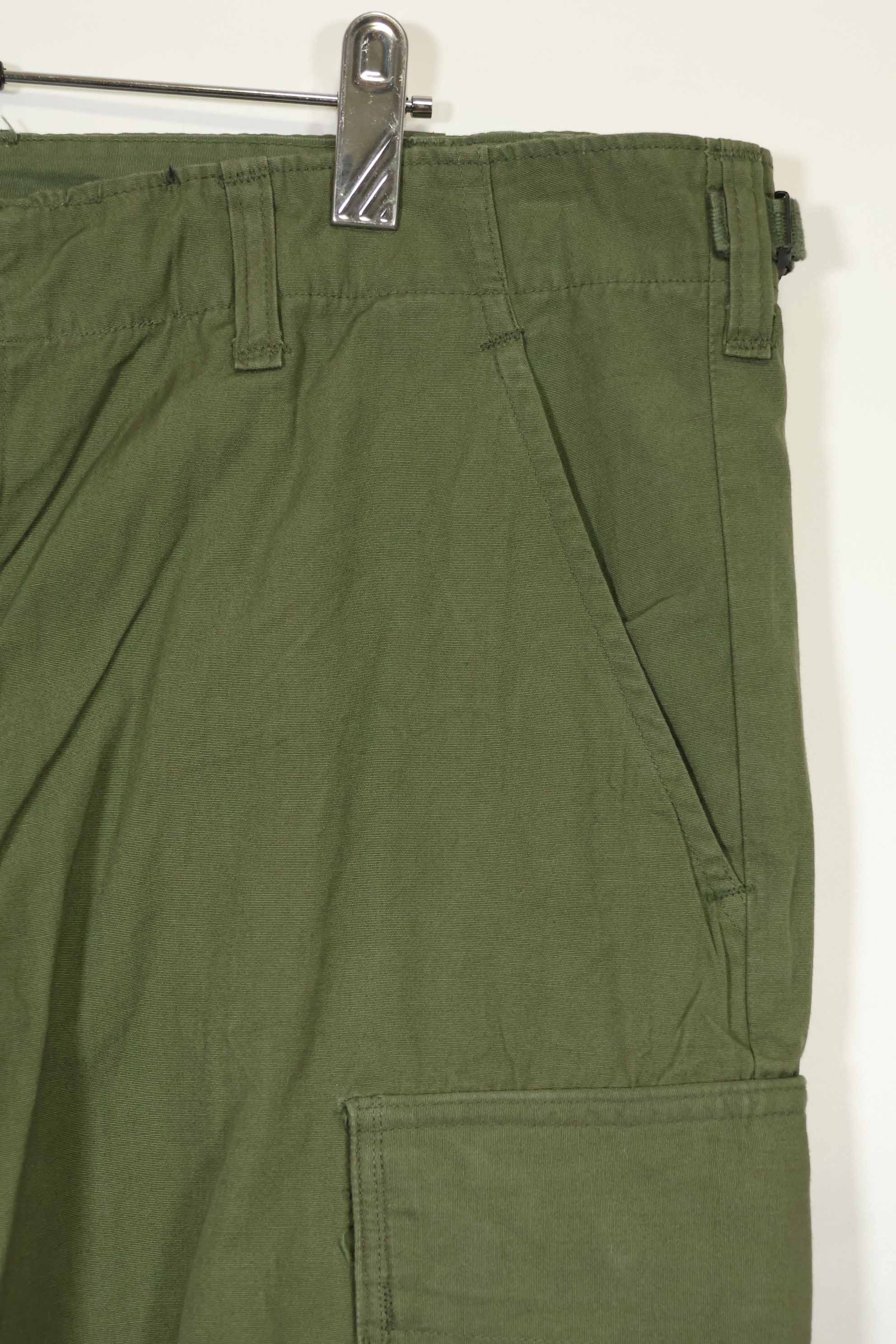 1967年契約 3rd Model ノンリップストップ ジャングルファティーグ パンツ L-L 中古品