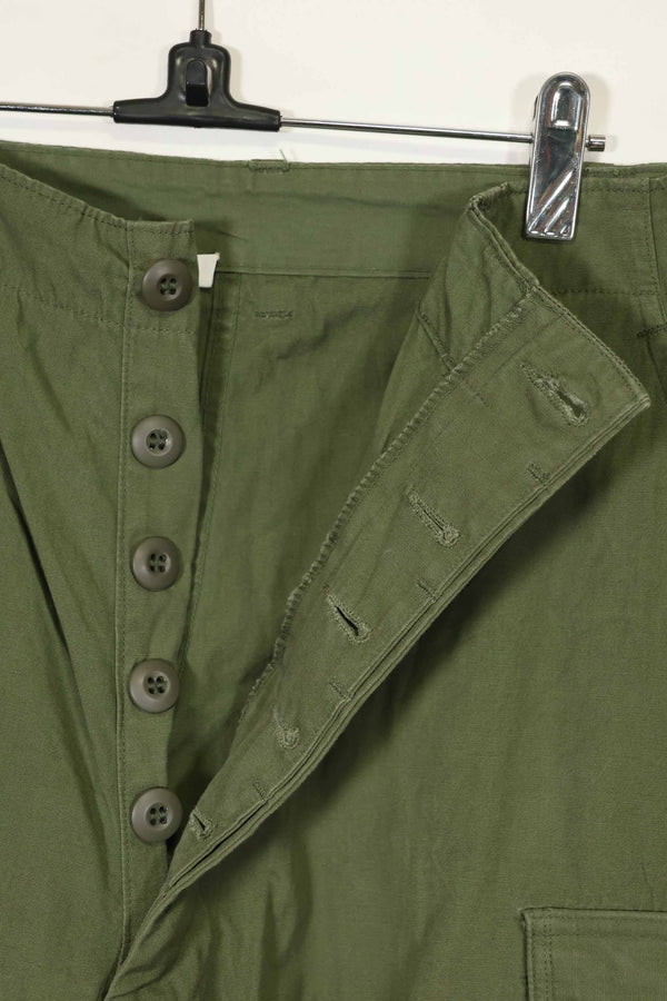 1967年契約 3rd Model ノンリップストップ ジャングルファティーグ パンツ L-L 中古品