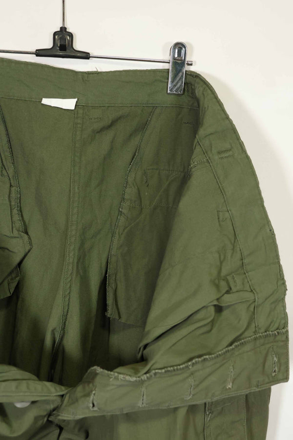 1967年契約 3rd Model ノンリップストップ ジャングルファティーグ パンツ L-L 中古品