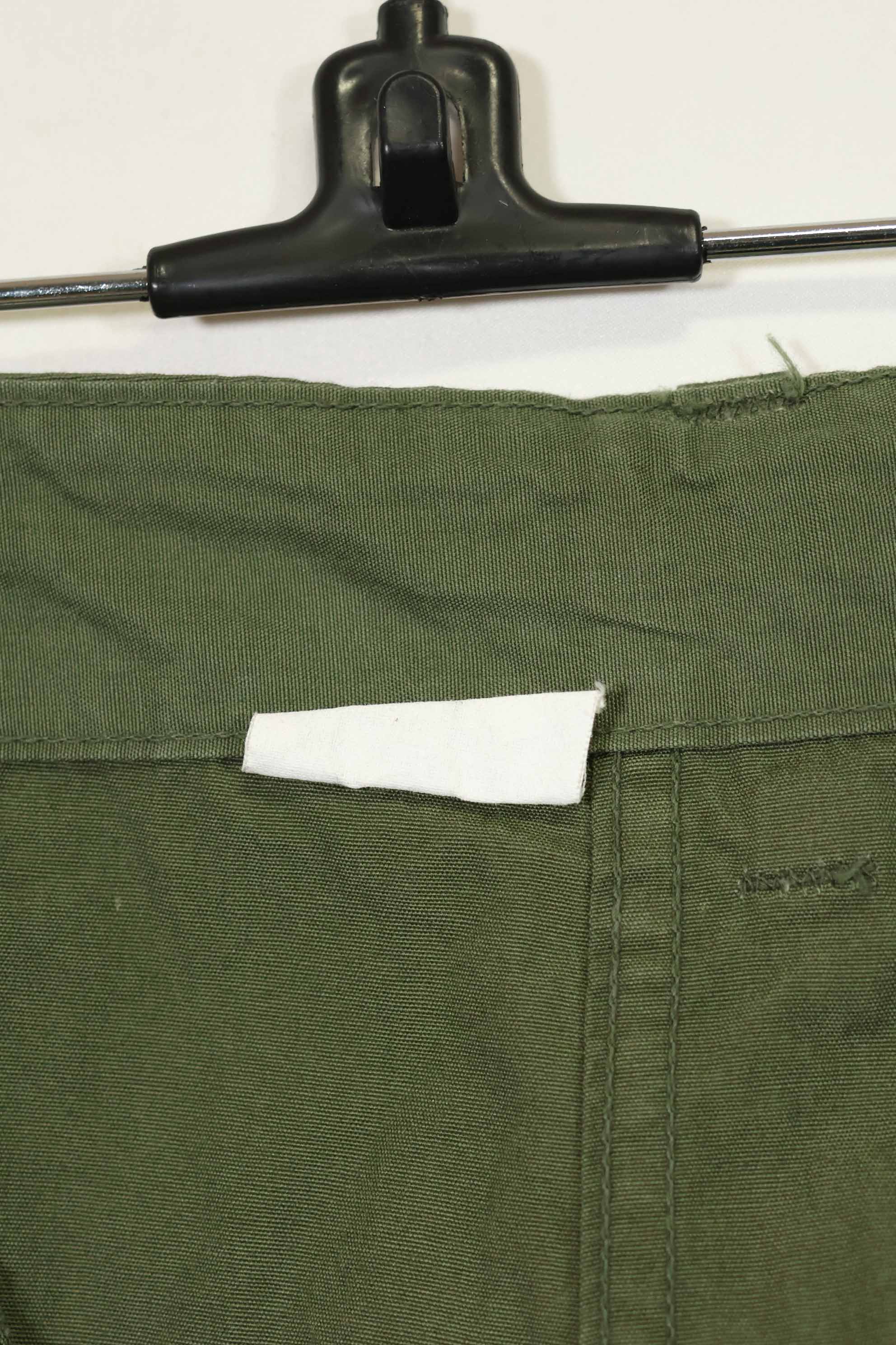 1967年契約 3rd Model ノンリップストップ ジャングルファティーグ パンツ L-L 中古品
