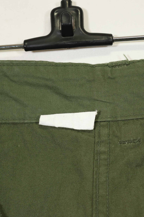 1967年契約 3rd Model ノンリップストップ ジャングルファティーグ パンツ L-L 中古品