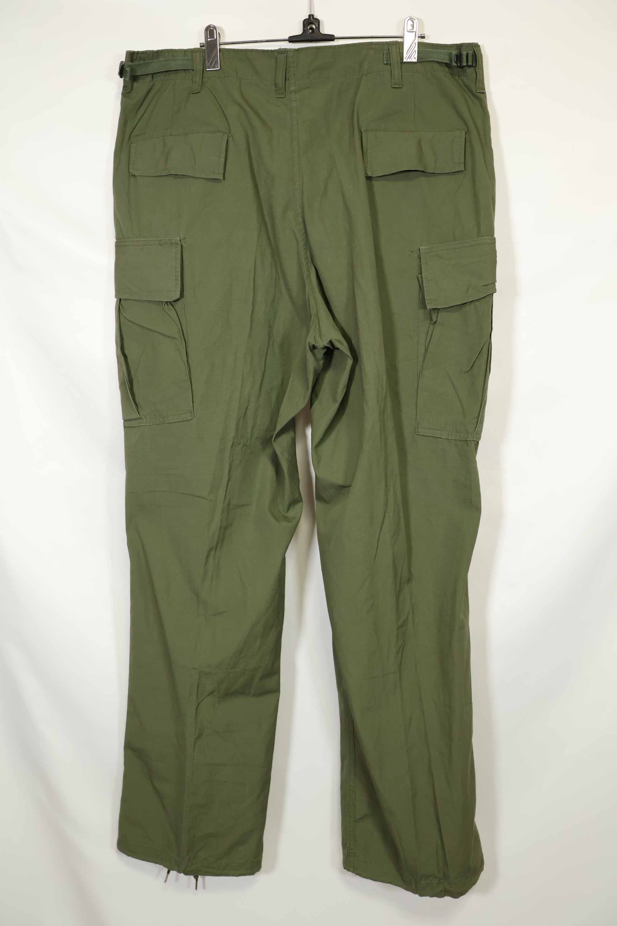 1967年契約 3rd Model ノンリップストップ ジャングルファティーグ パンツ L-L 中古品