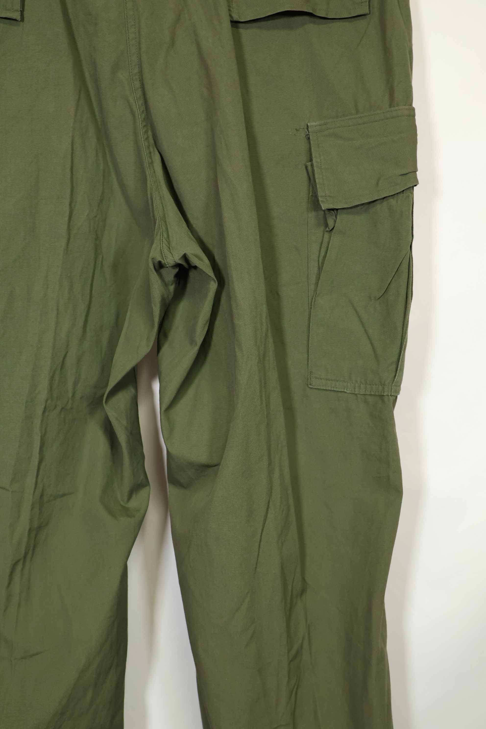 1967年契約 3rd Model ノンリップストップ ジャングルファティーグ パンツ L-L 中古品
