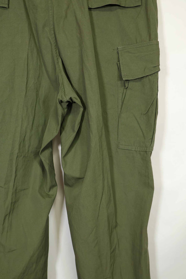 1967年契約 3rd Model ノンリップストップ ジャングルファティーグ パンツ L-L 中古品