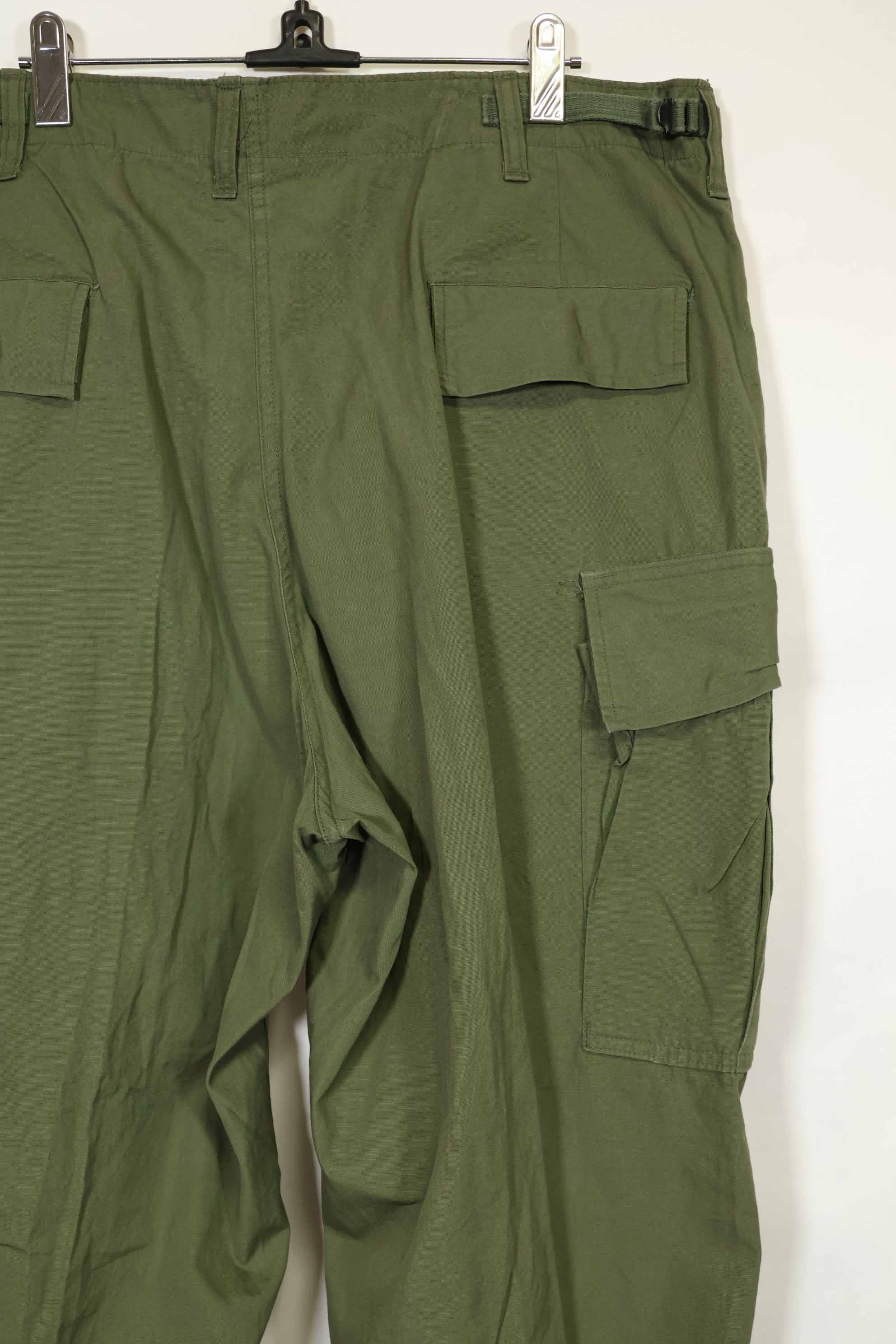 1967年契約 3rd Model ノンリップストップ ジャングルファティーグ パンツ L-L 中古品