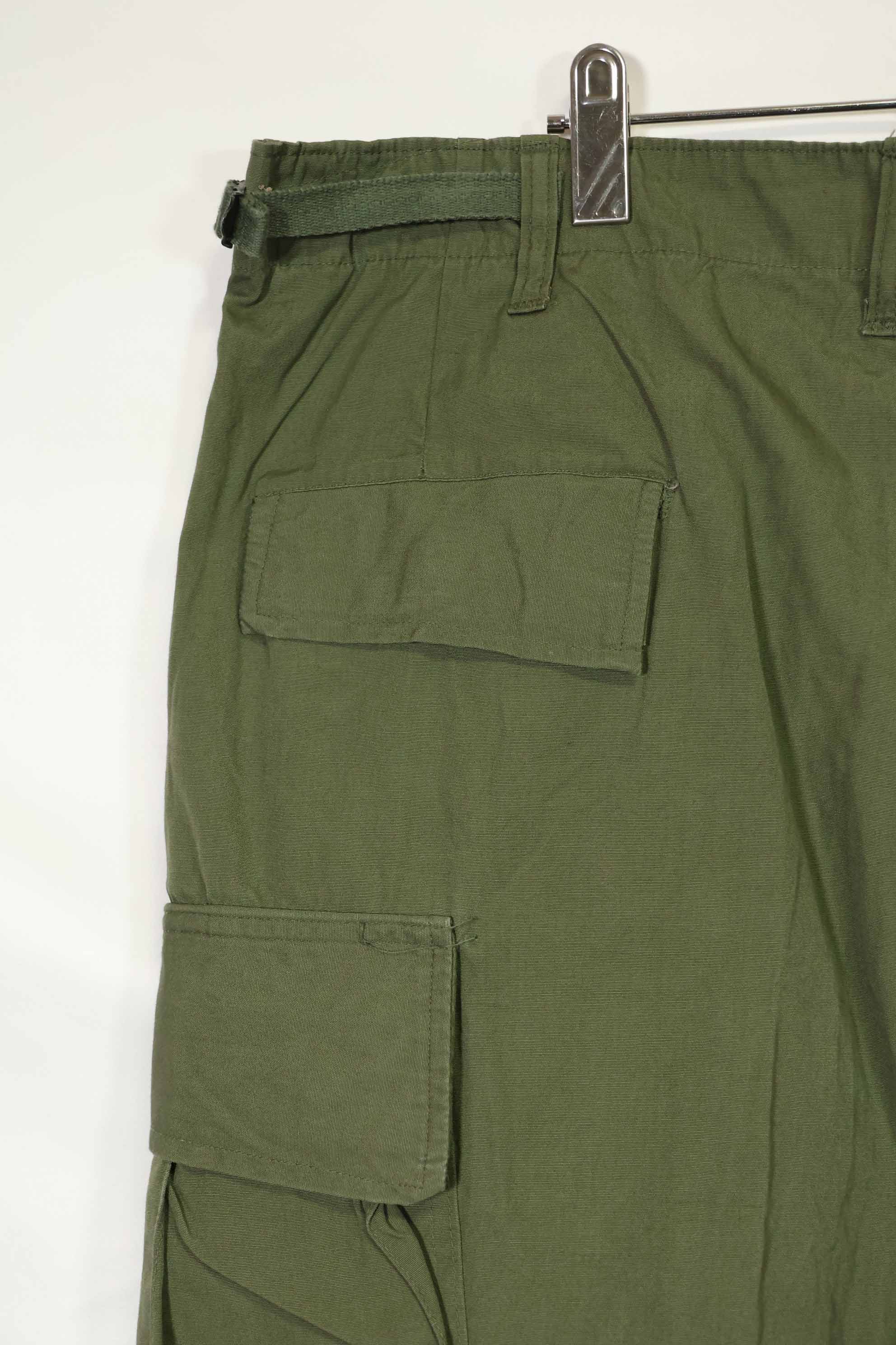 1967年契約 3rd Model ノンリップストップ ジャングルファティーグ パンツ L-L 中古品