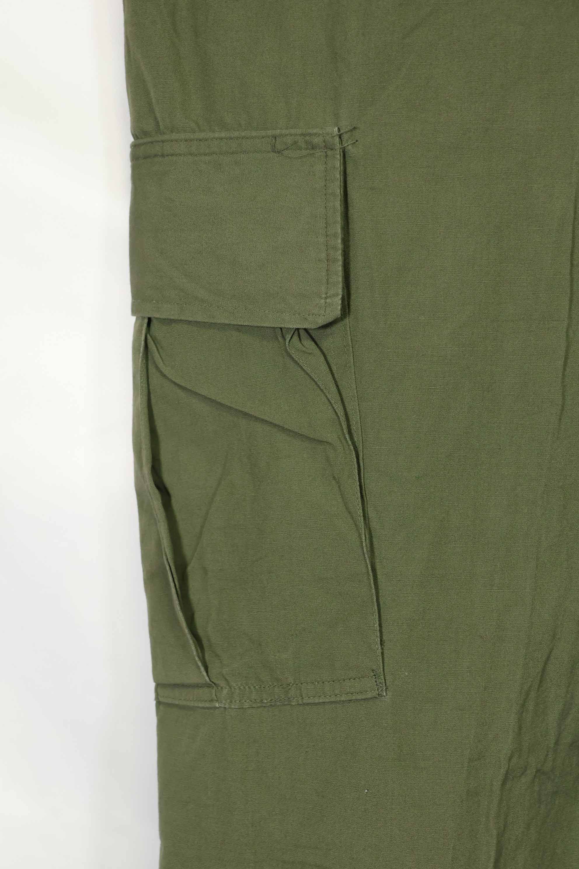 1967年契約 3rd Model ノンリップストップ ジャングルファティーグ パンツ L-L 中古品