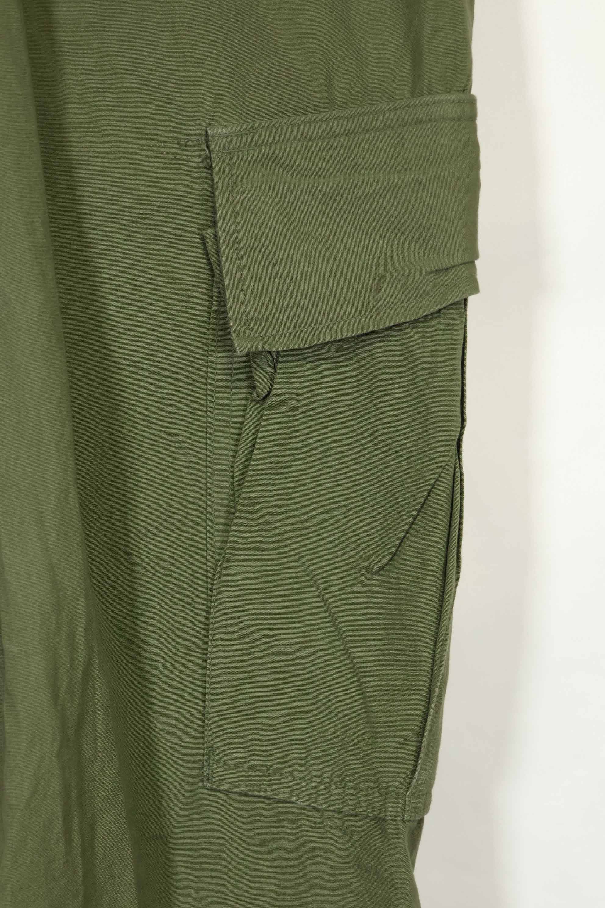 1967年契約 3rd Model ノンリップストップ ジャングルファティーグ パンツ L-L 中古品