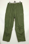 1967年契約 3rd Model ノンリップストップ ジャングルファティーグ パンツ S-L 中古品