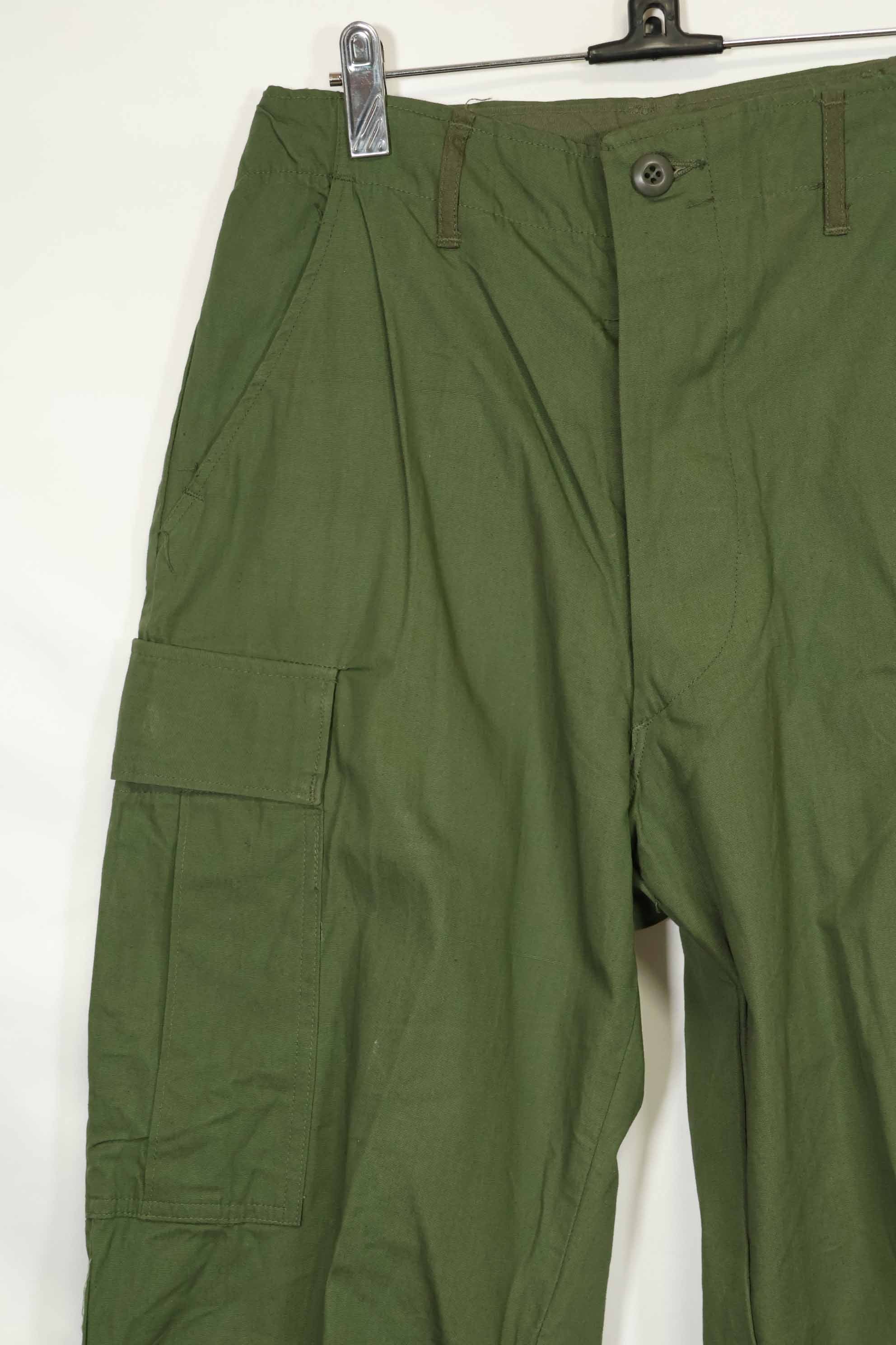 1967年契約 3rd Model ノンリップストップ ジャングルファティーグ パンツ S-L 中古品