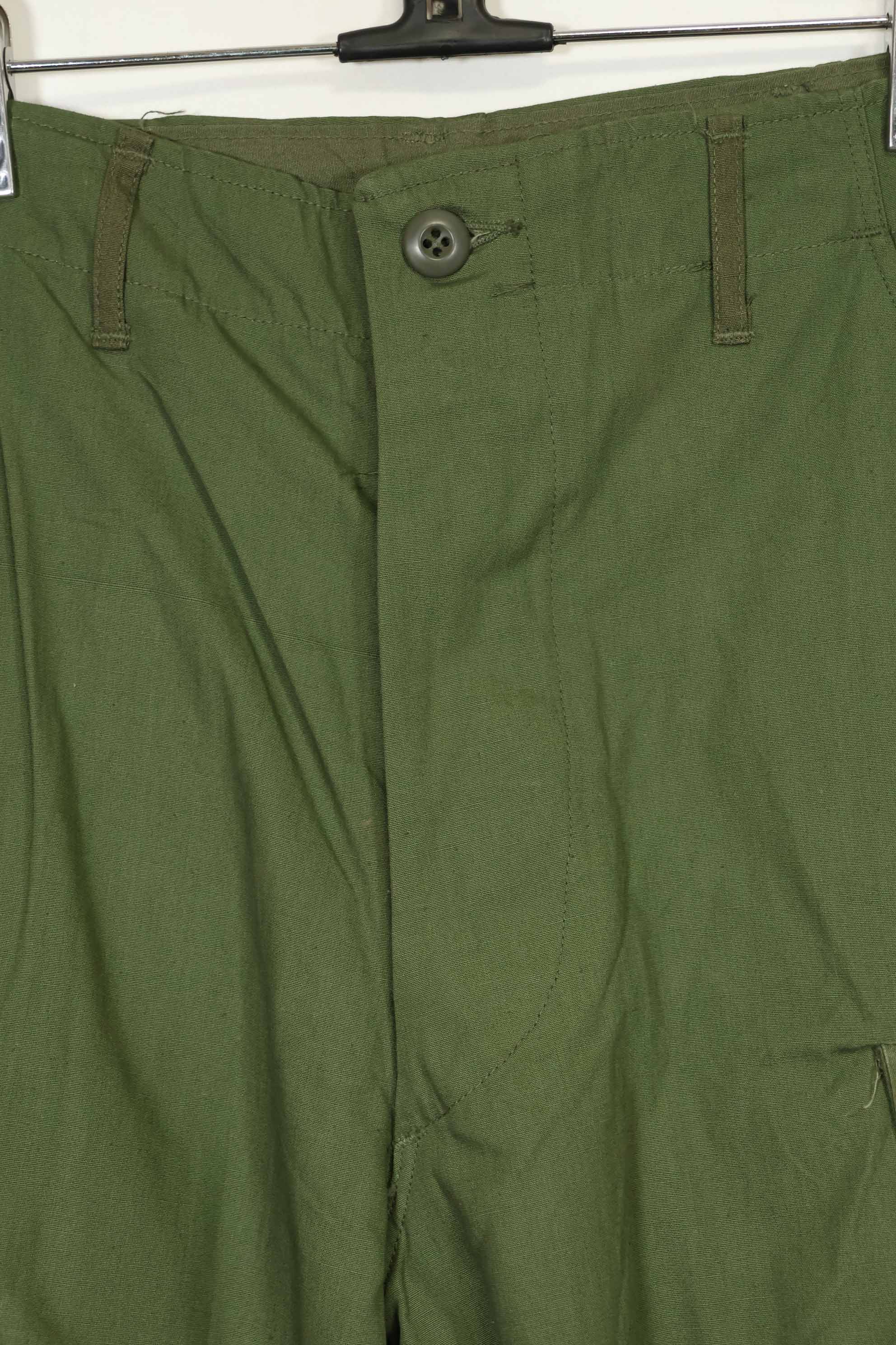 1967年契約 3rd Model ノンリップストップ ジャングルファティーグ パンツ S-L 中古品