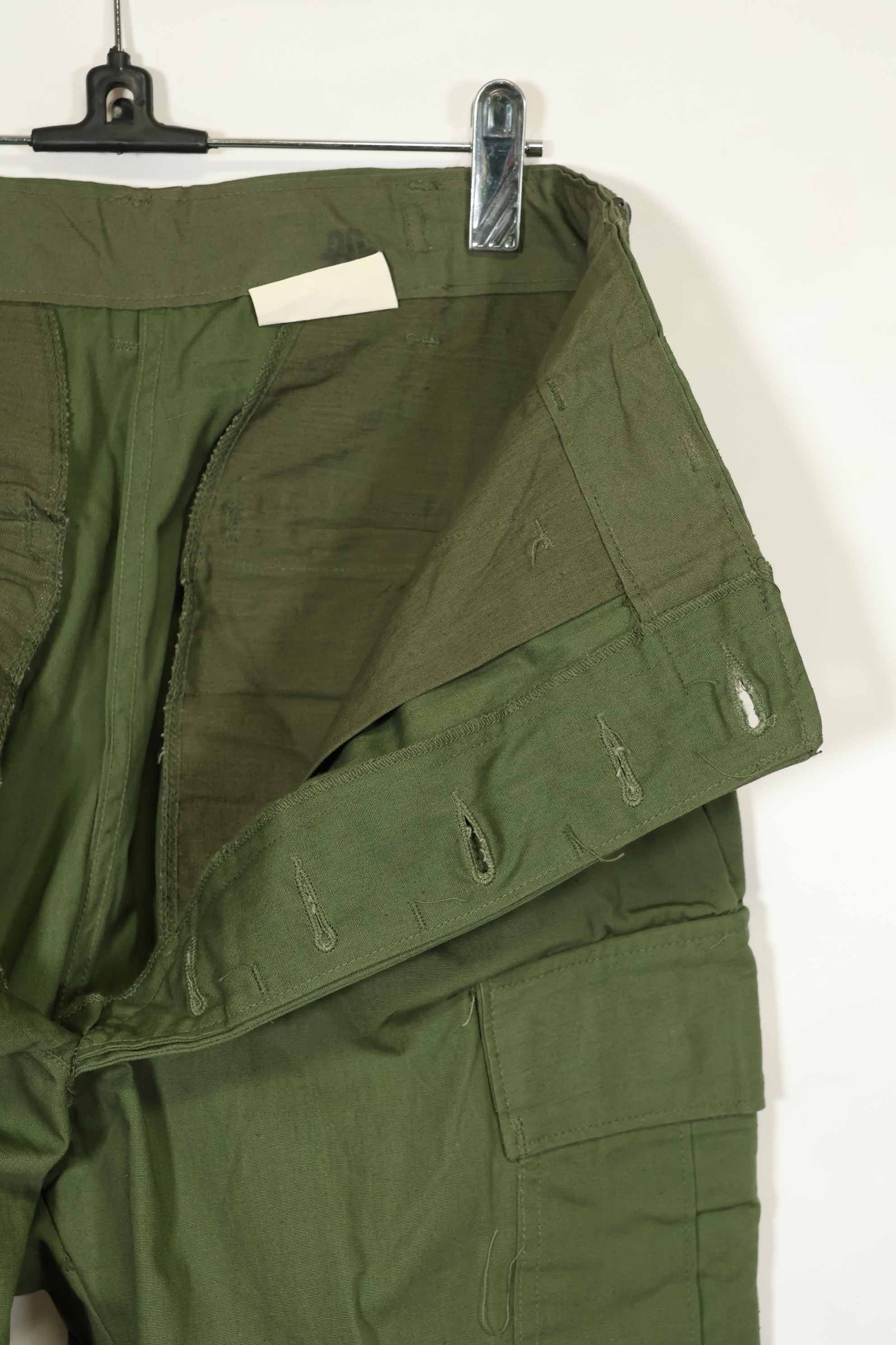1967年契約 3rd Model ノンリップストップ ジャングルファティーグ パンツ S-L 中古品