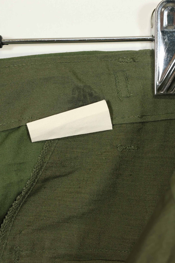 1967年契約 3rd Model ノンリップストップ ジャングルファティーグ パンツ S-L 中古品