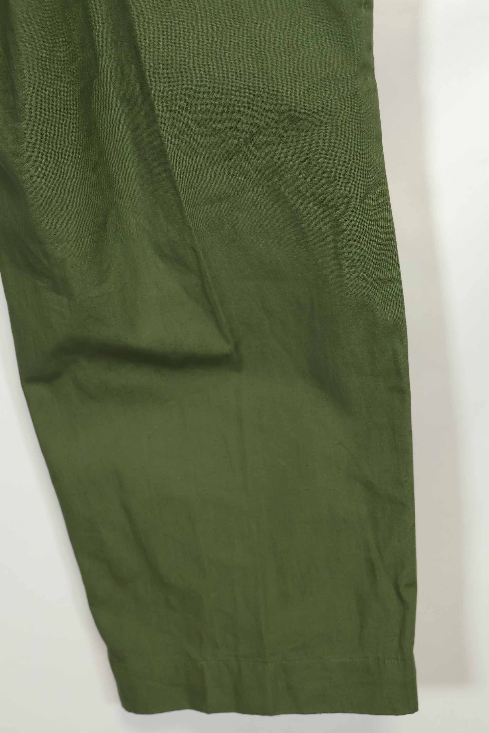 1967年契約 3rd Model ノンリップストップ ジャングルファティーグ パンツ S-L 中古品