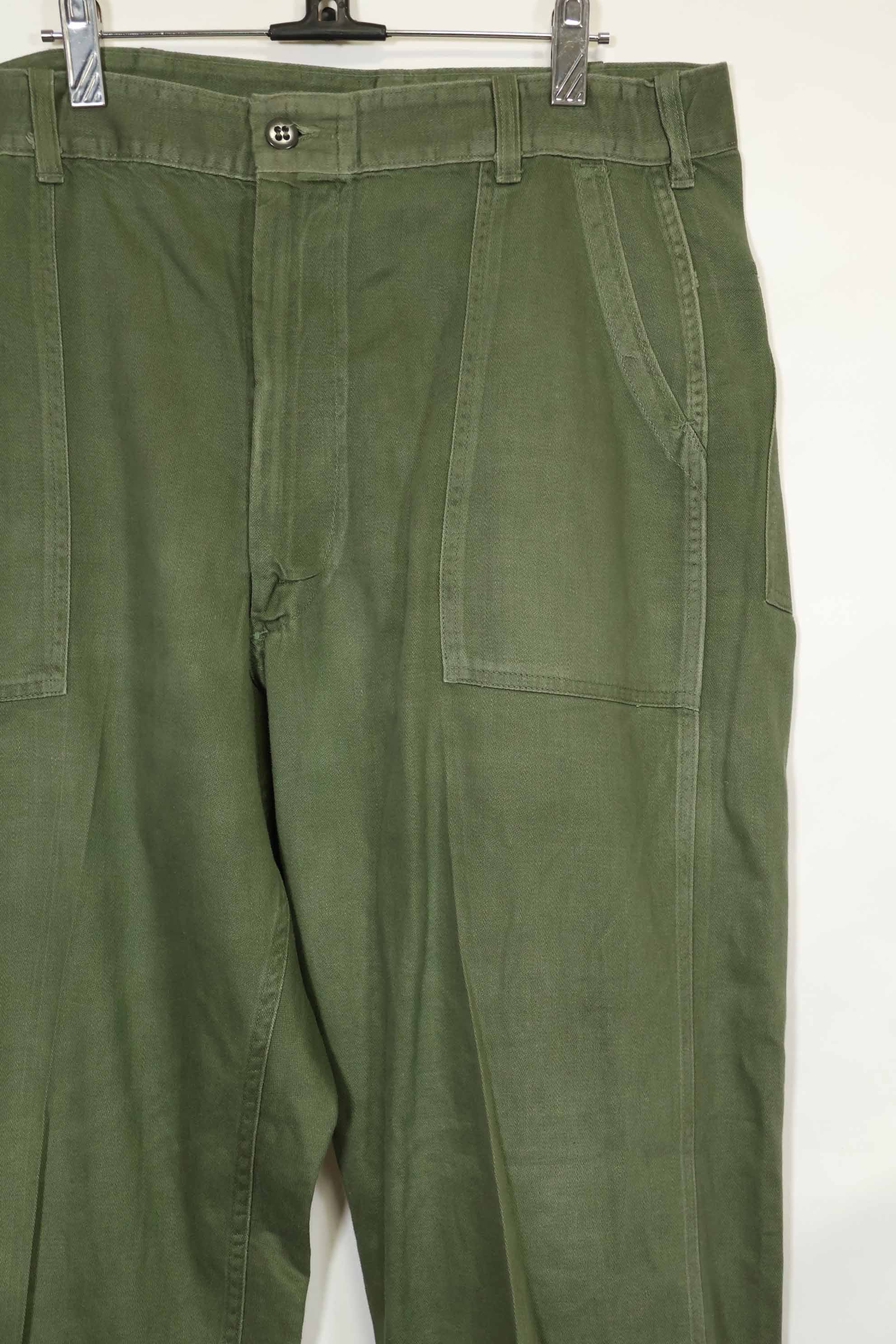 1960年代ロット OG-107 ユーティリティパンツ ベイカーパンツ サイズタグなし 中古品