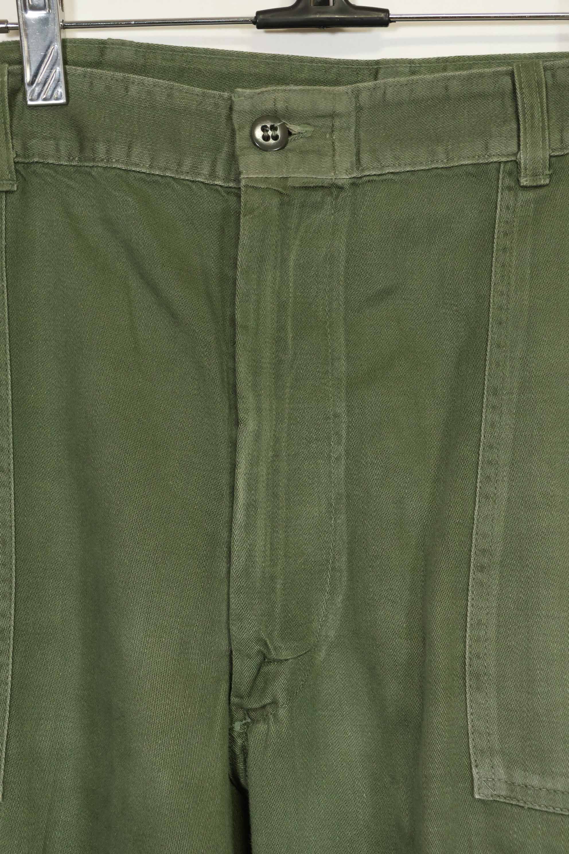 1960年代ロット OG-107 ユーティリティパンツ ベイカーパンツ サイズタグなし 中古品