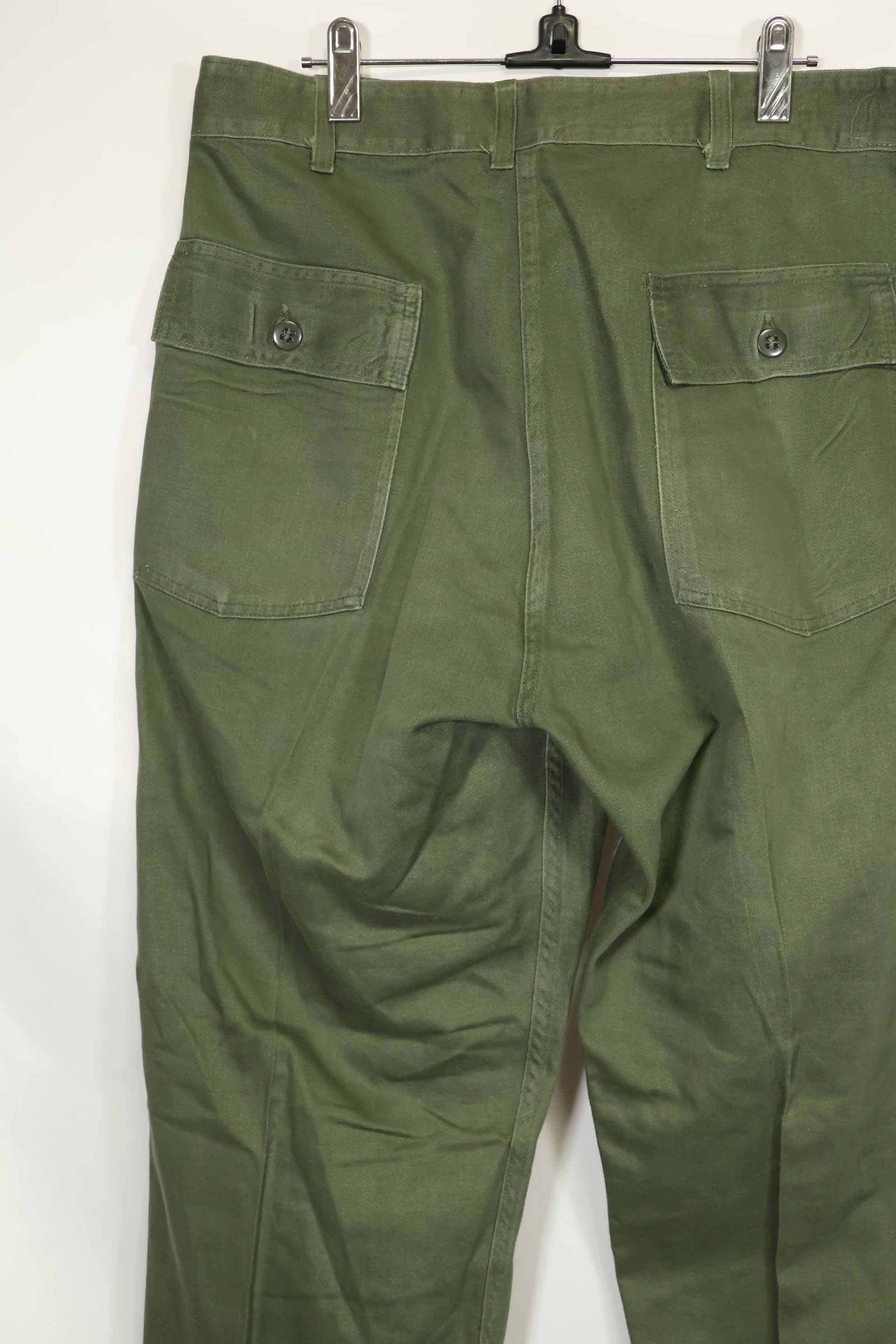 1960年代ロット OG-107 ユーティリティパンツ ベイカーパンツ サイズタグなし 中古品