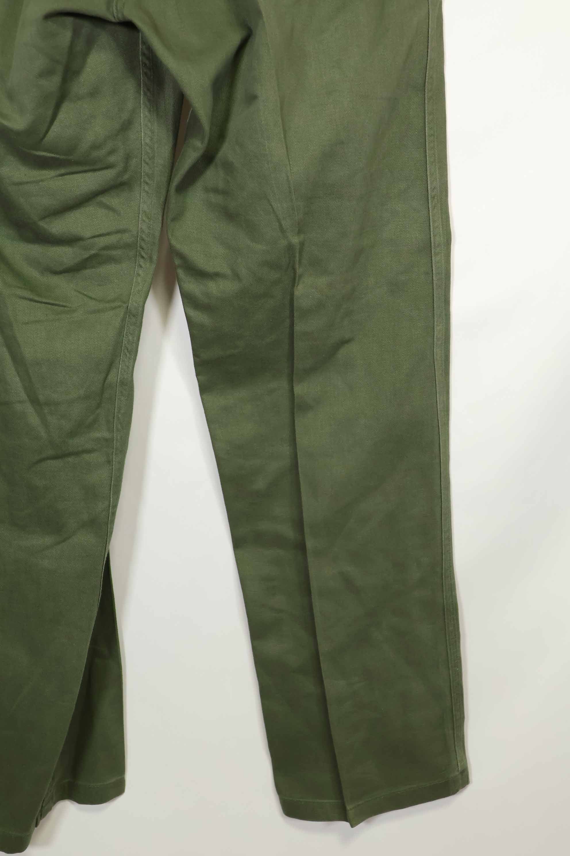 1960年代ロット OG-107 ユーティリティパンツ ベイカーパンツ サイズタグなし 中古品