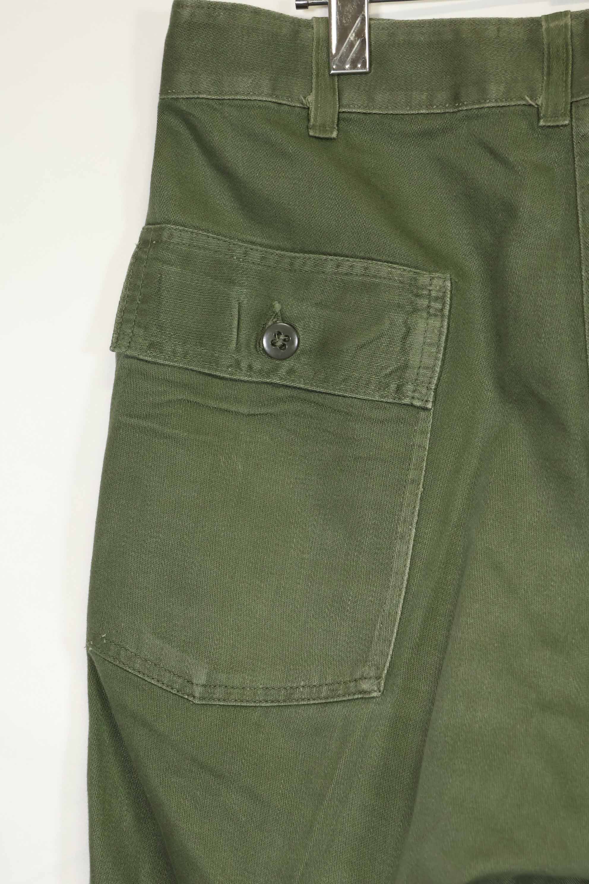 1960年代ロット OG-107 ユーティリティパンツ ベイカーパンツ サイズタグなし 中古品