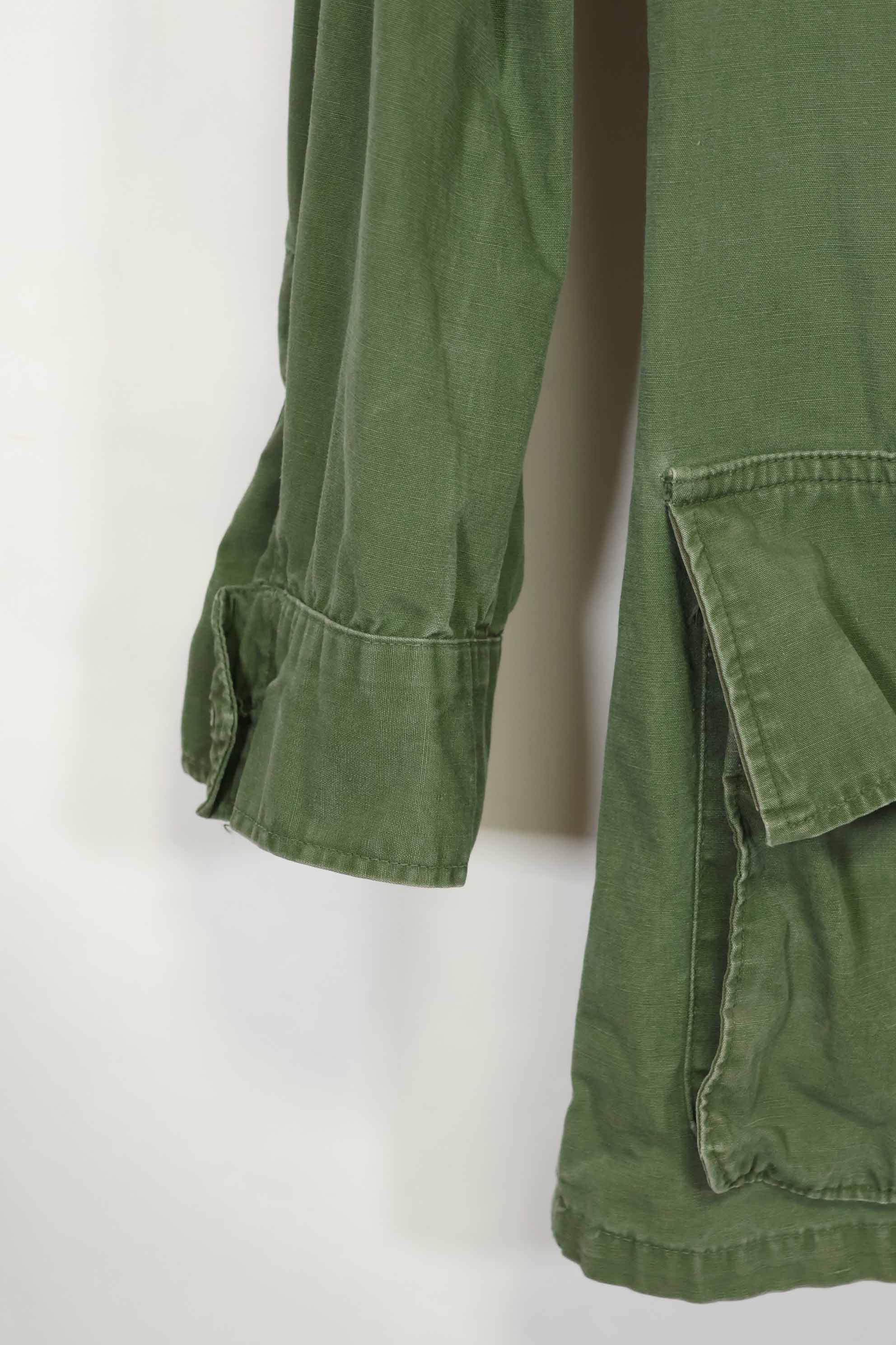 1967年契約 3rd Model ジャングルファティーグ ジャケット S-L ノンリップ 中古品