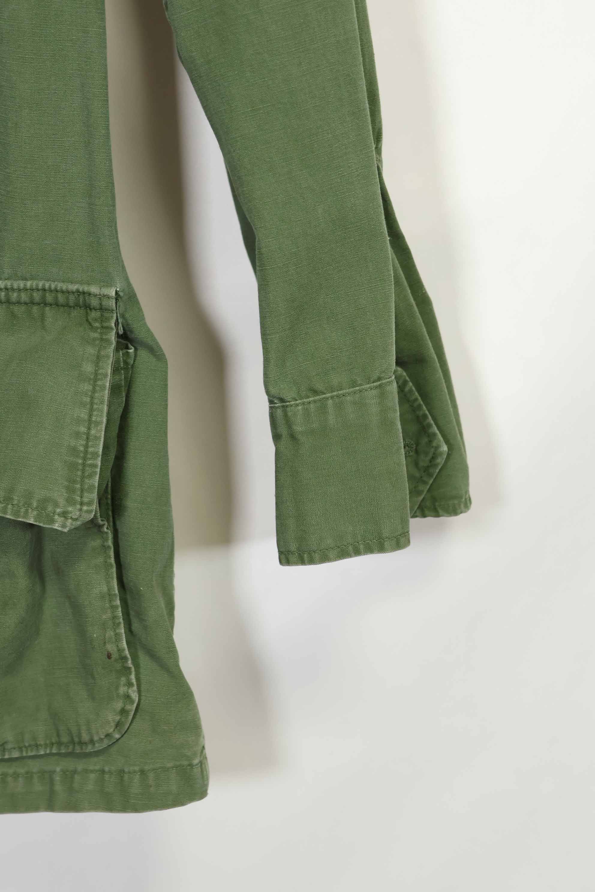 1967年契約 3rd Model ジャングルファティーグ ジャケット S-L ノンリップ 中古品