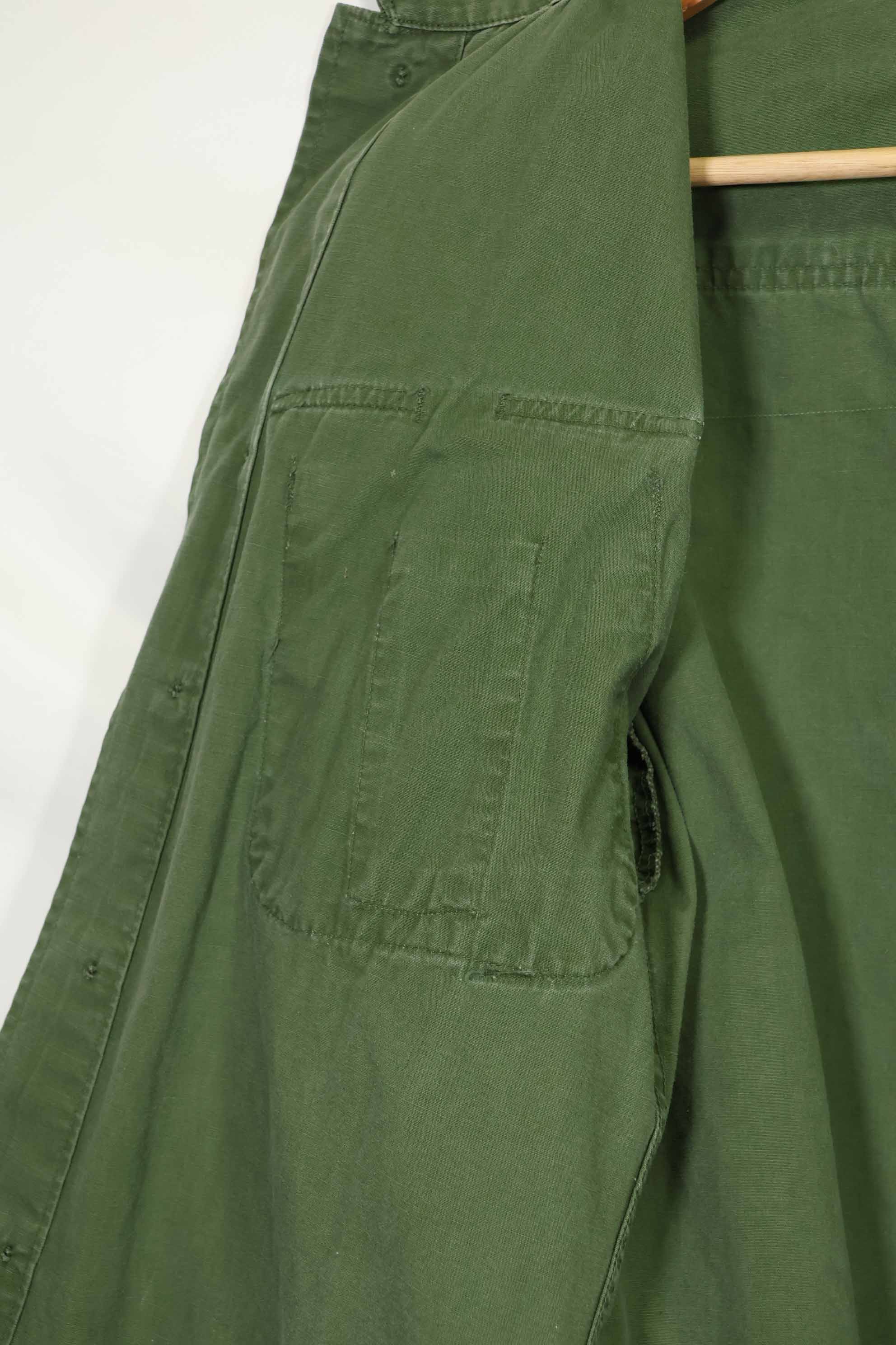 1967年契約 3rd Model ジャングルファティーグ ジャケット S-L ノンリップ 中古品