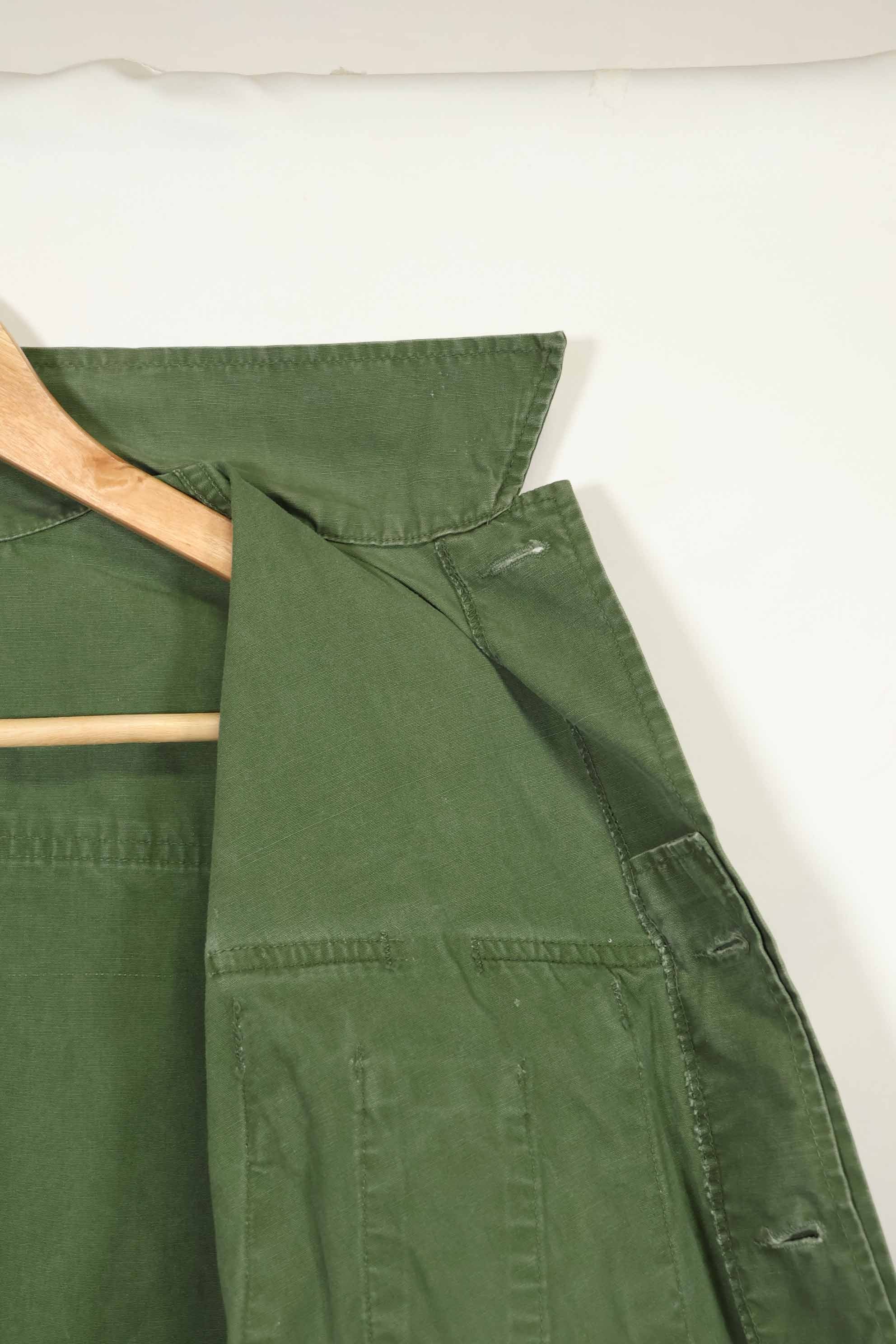 1967年契約 3rd Model ジャングルファティーグ ジャケット S-L ノンリップ 中古品