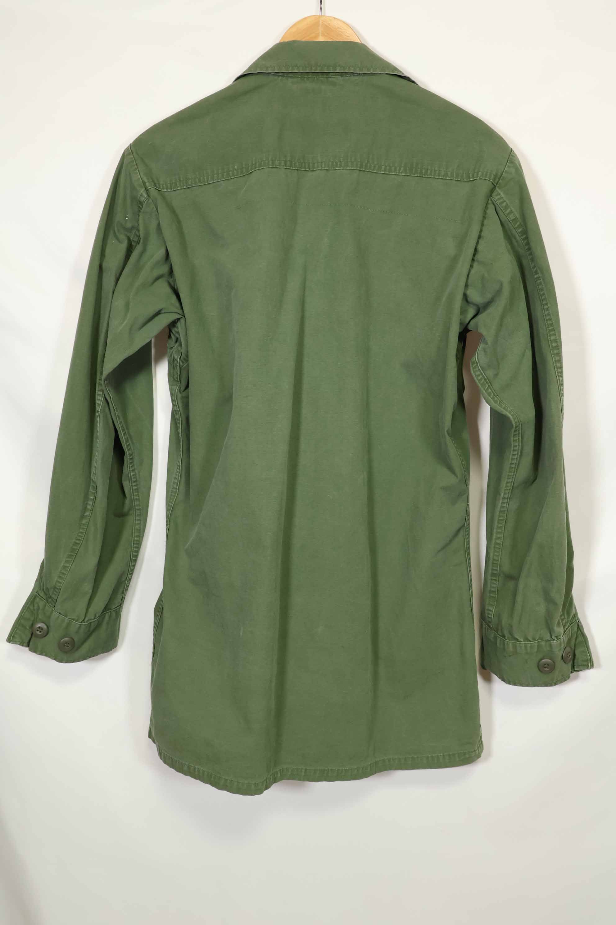 1967年契約 3rd Model ジャングルファティーグ ジャケット S-L ノンリップ 中古品