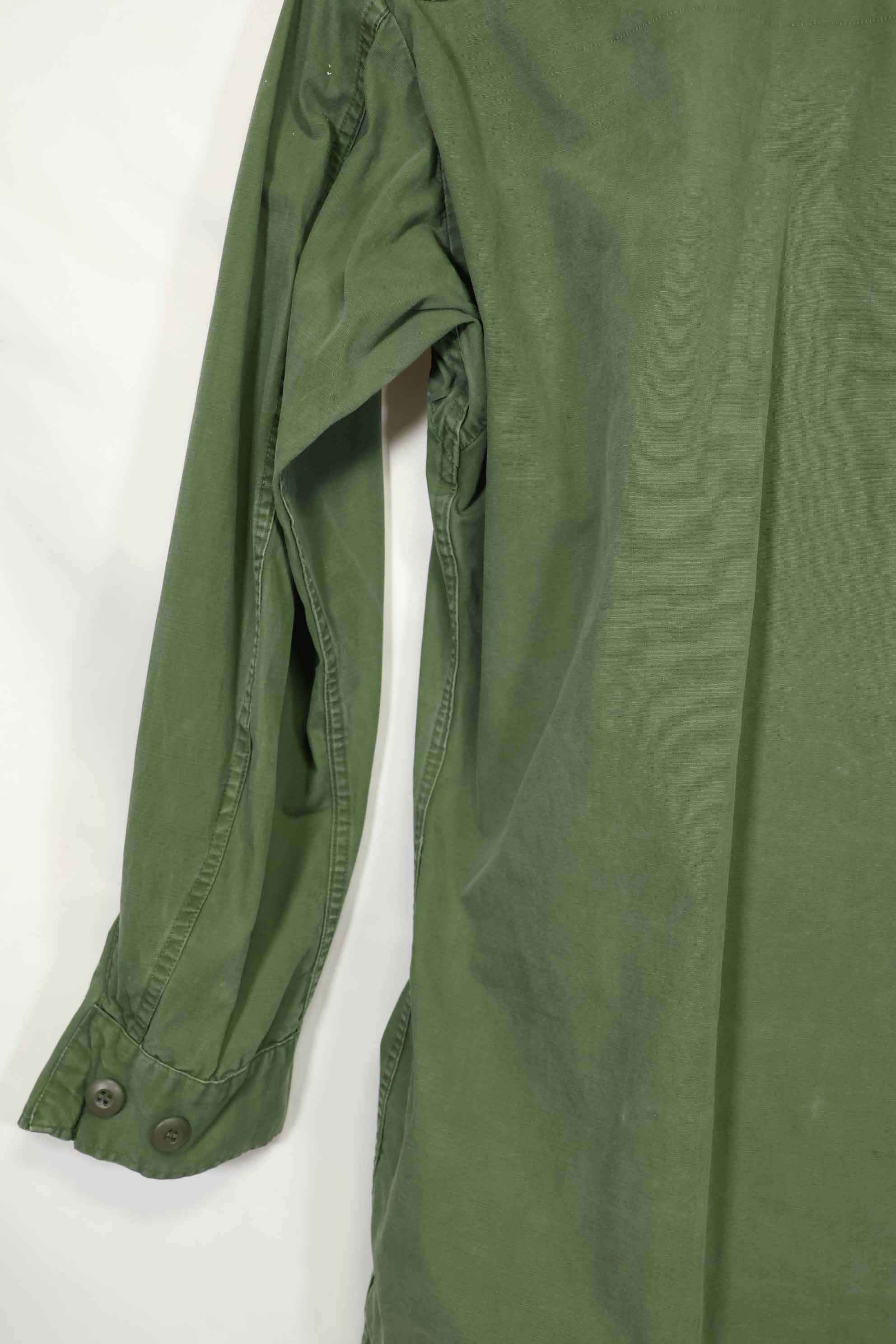 1967年契約 3rd Model ジャングルファティーグ ジャケット S-L ノンリップ 中古品