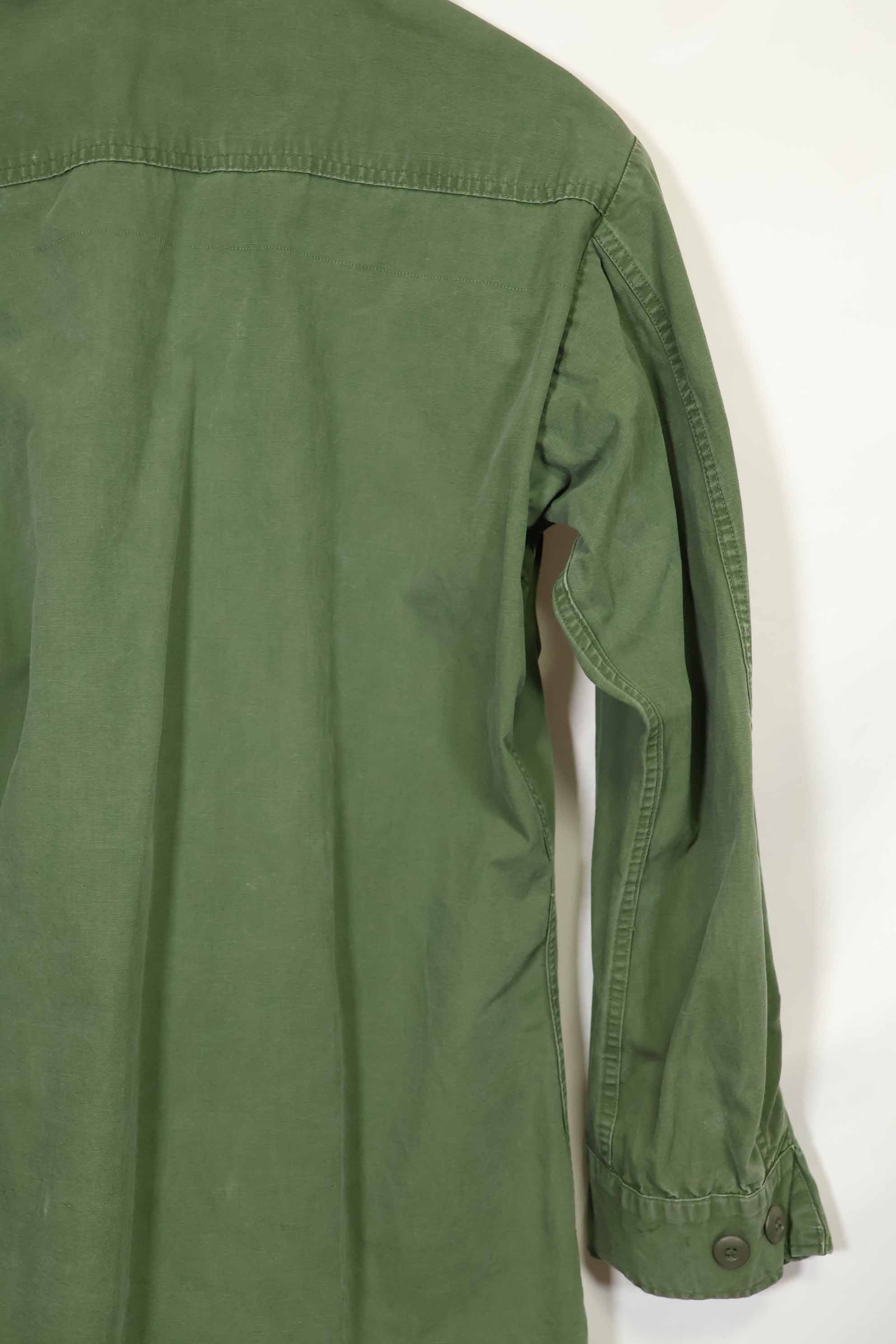 1967年契約 3rd Model ジャングルファティーグ ジャケット S-L ノンリップ 中古品